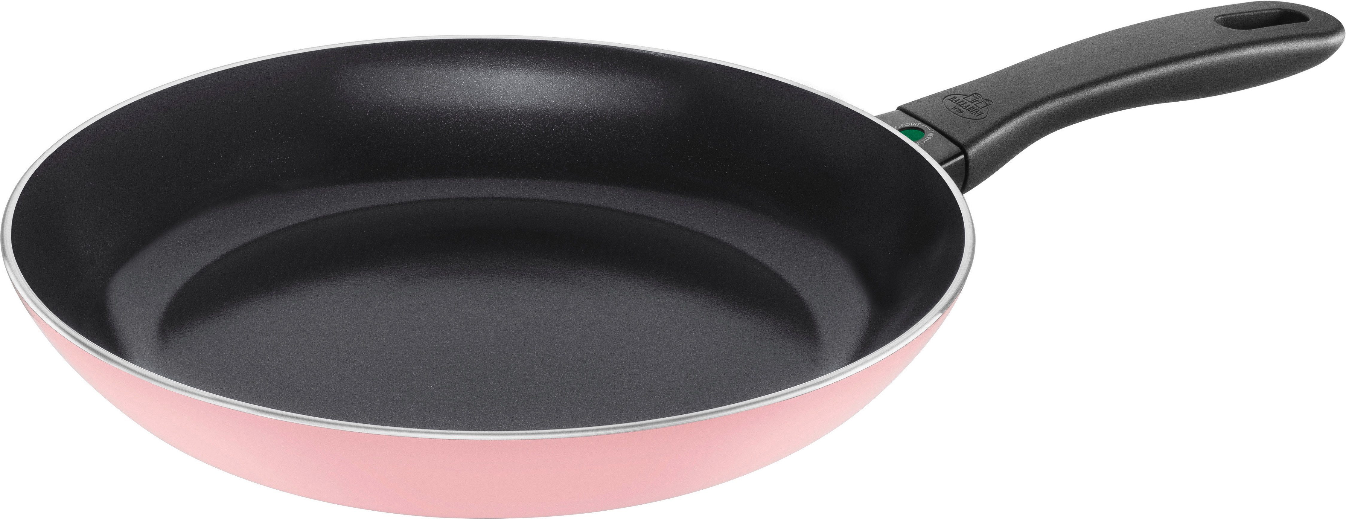 BALLARINI Bratpfanne Caprera, Aluminium (1-tlg), Keramikbeschichtung, Thermopoint, bunt, Made in Italy