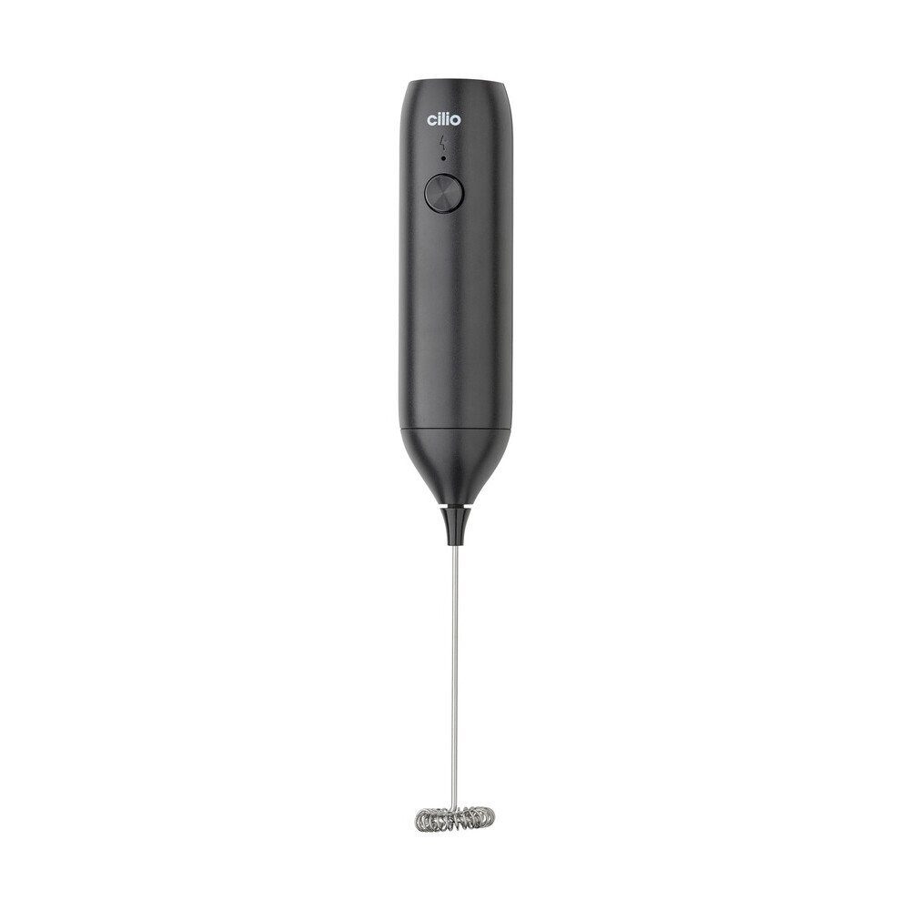 Cilio Milchaufschäumer Milchaufschäumer Amico 23 cm schwarz, Milchaufschäumer Amico, 23,00cm, Kunststoff, schwarz