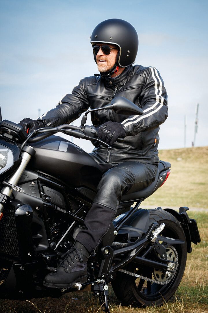 Bering OZONE Motorradjacke Schwarz Online-Verkauf