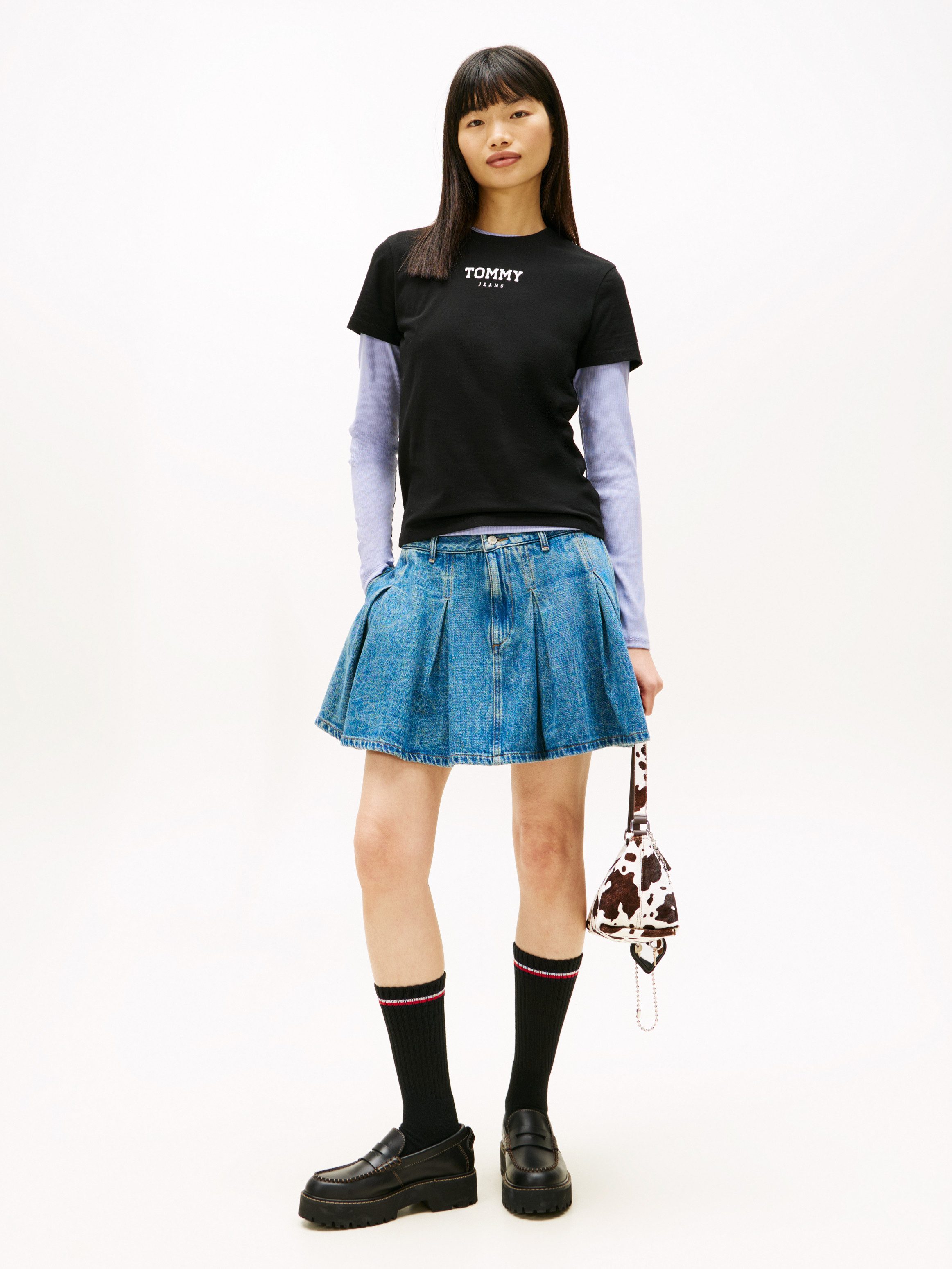 Tommy Jeans Kurzarmshirt TJW REG ESSENTIAL LOGO 2 TEE EXT