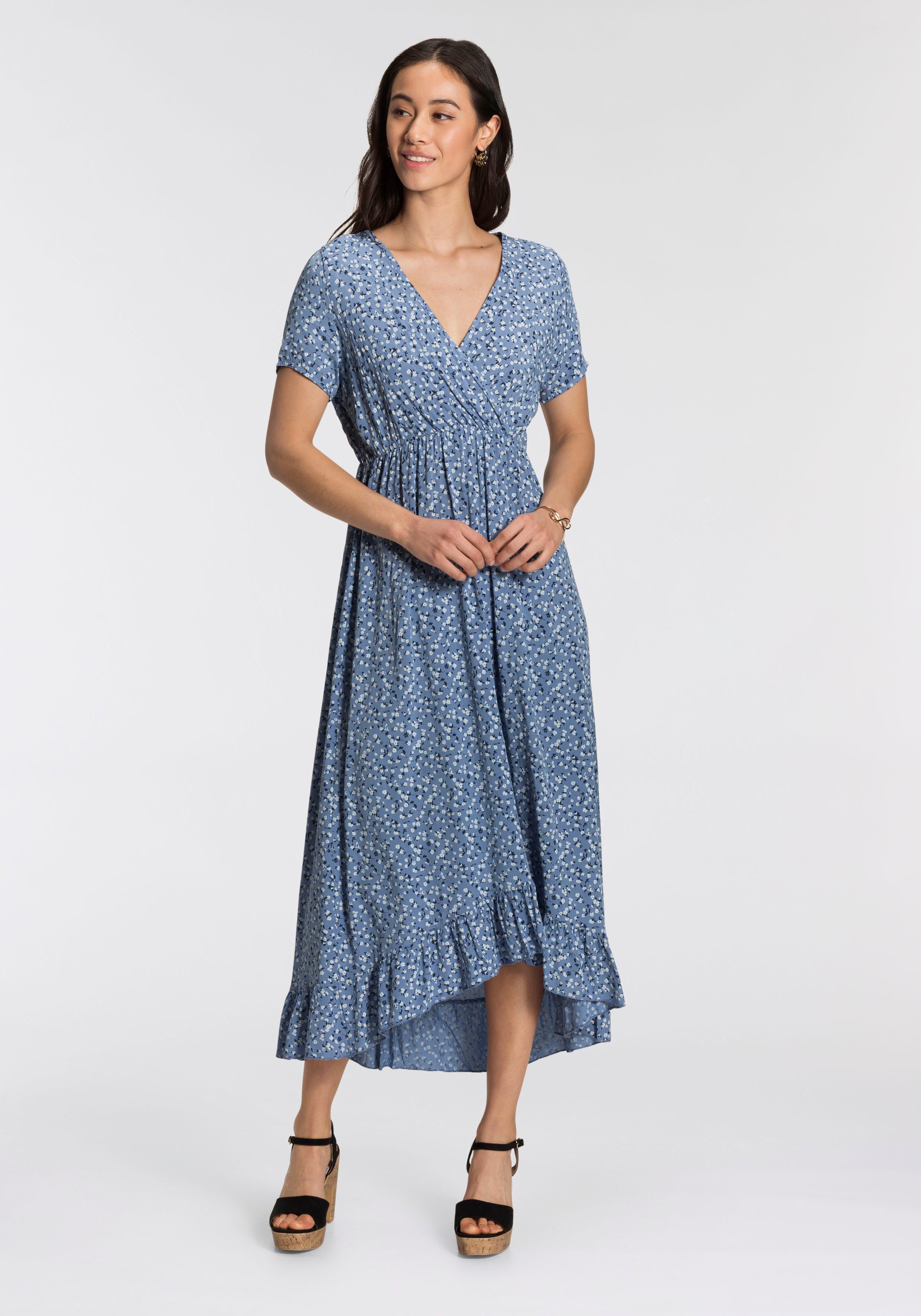 HaILY'S Midikleid in Wickeloptik online kaufen | OTTO