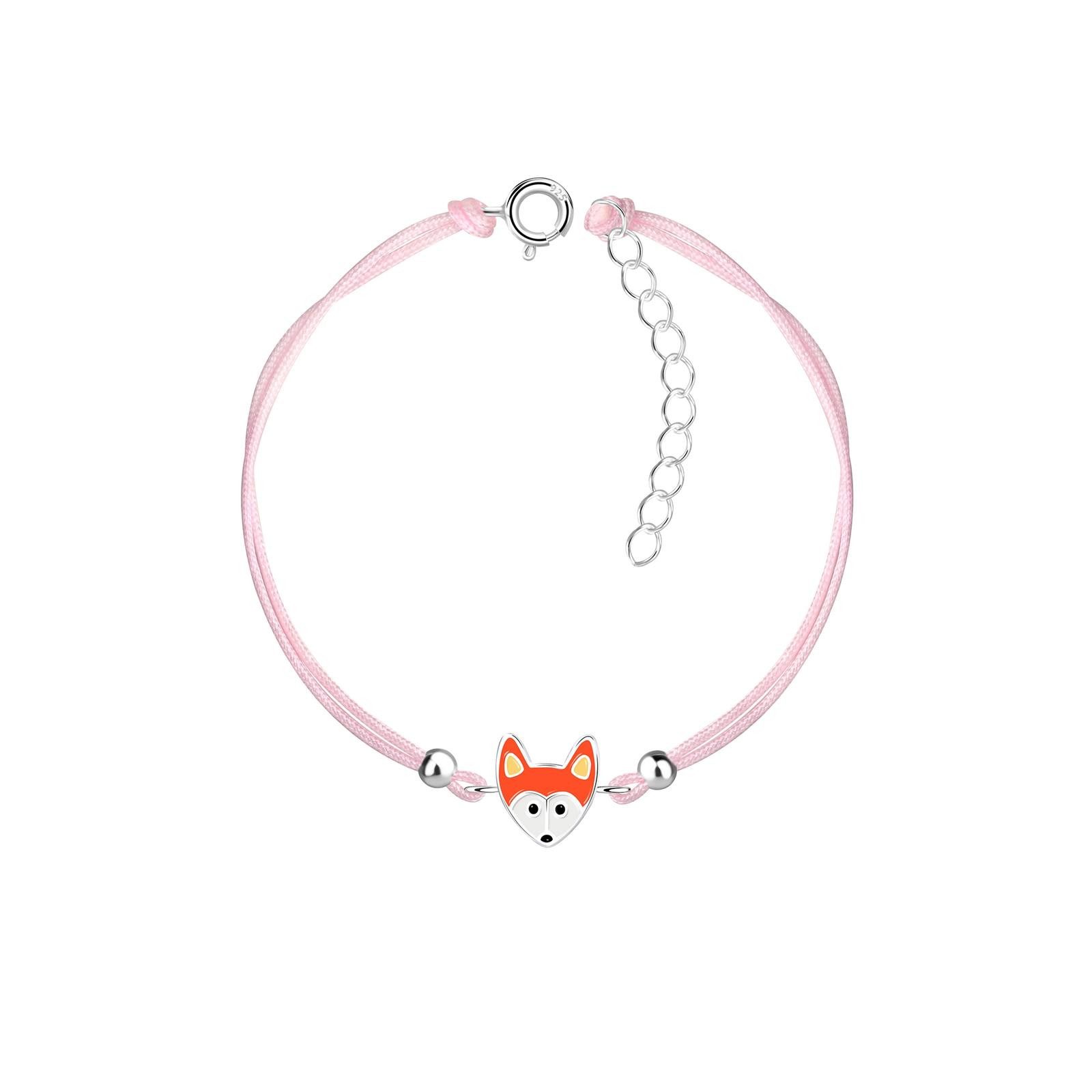 Silberarmband Fuchs Kinder Armband 925 Silber