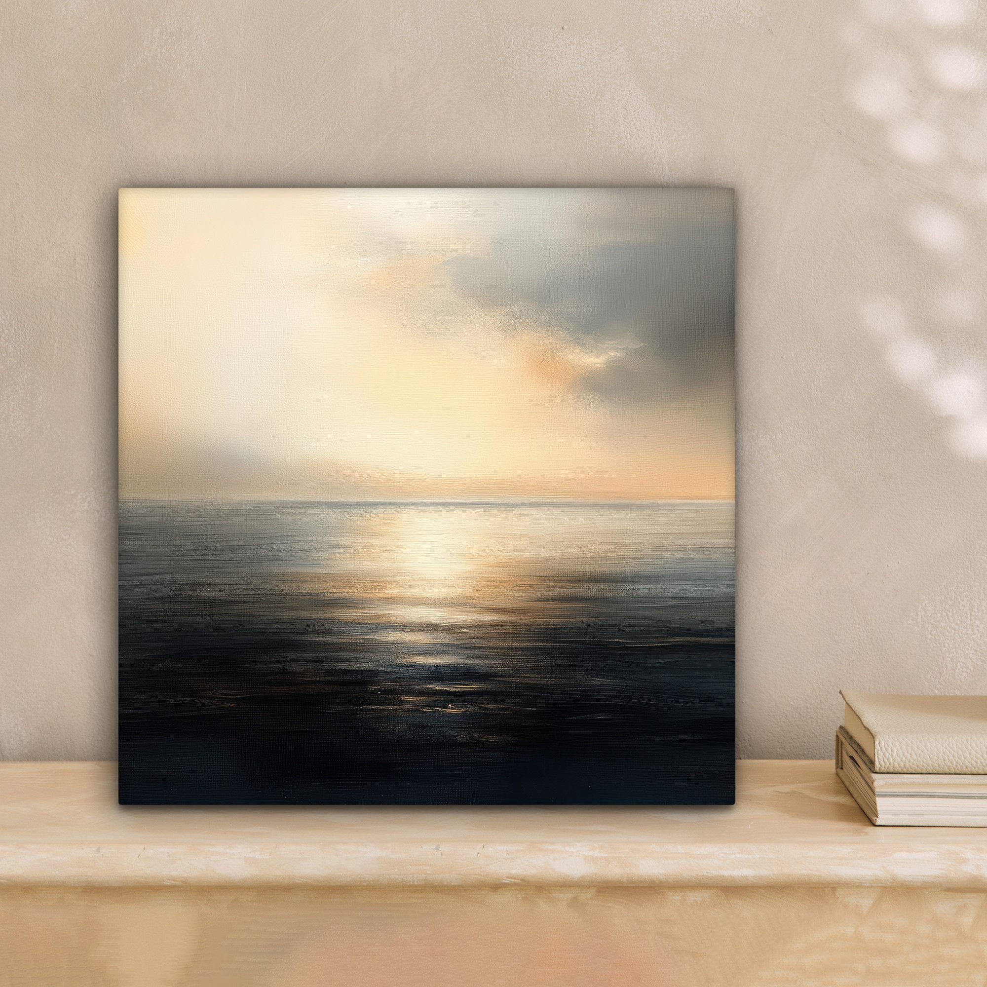 OneMillionCanvasses® Leinwandbild Sonne - Horizont - Meer, Fotodruck (1 St) günstig online kaufen