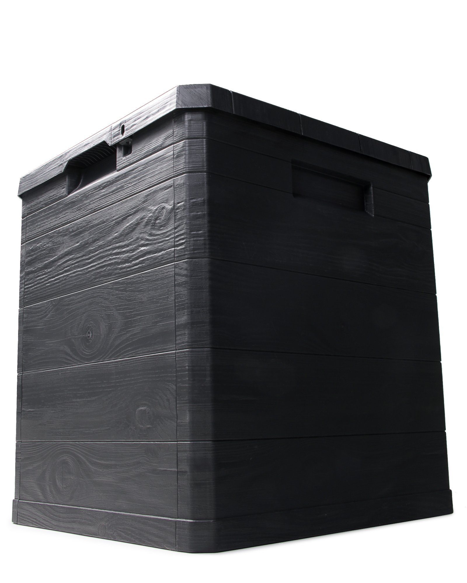 ONDIS24 Kissenbox Aufbwahrungsbox Madera Mini Holz-Optik, 90L, abschließbar Truhe