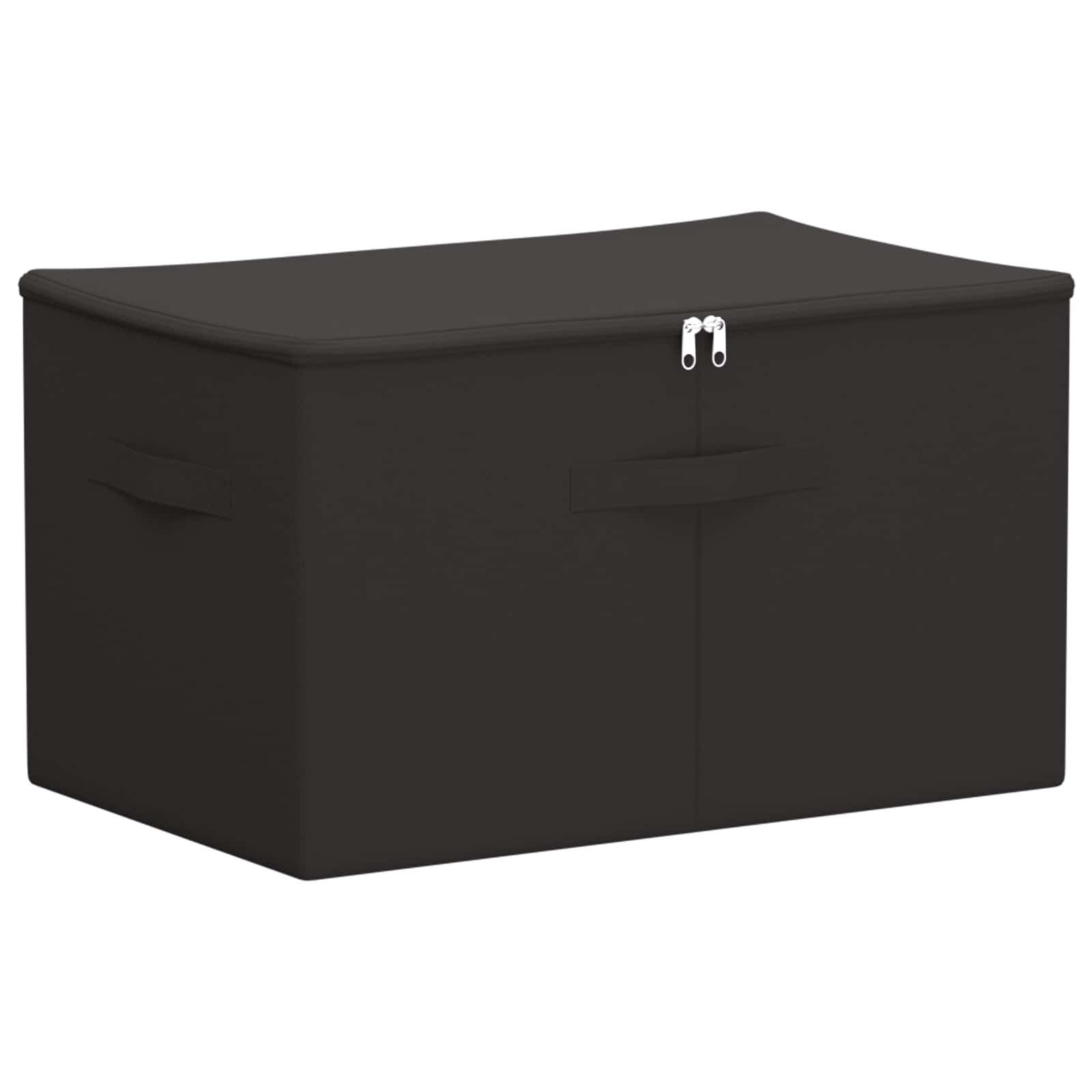vidaXL Aufbewahrungsbox 60 x 43 x 35 cm Aufbewahrungsbox Anthrazit 60x43x35 cm Vliesstoff