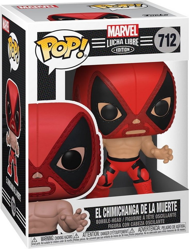 Funko Spielfigur Lucha Libre El Chimichanga de Muerte Deadpool 712