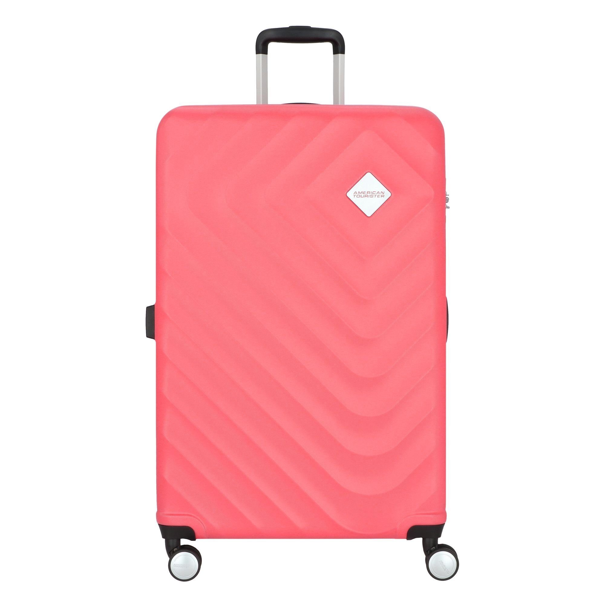 American Tourister® Hartschalen-Trolley Summer Square, 4 Rollen, Polypropylen deep sea coral