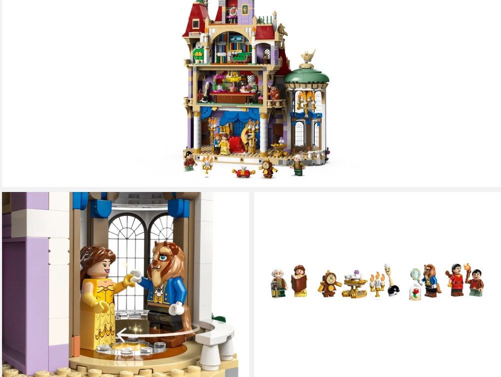 LEGO® Disney - Das Schloss aus „Die Schöne und das Biest“ (43263) Spielbaus günstig online kaufen