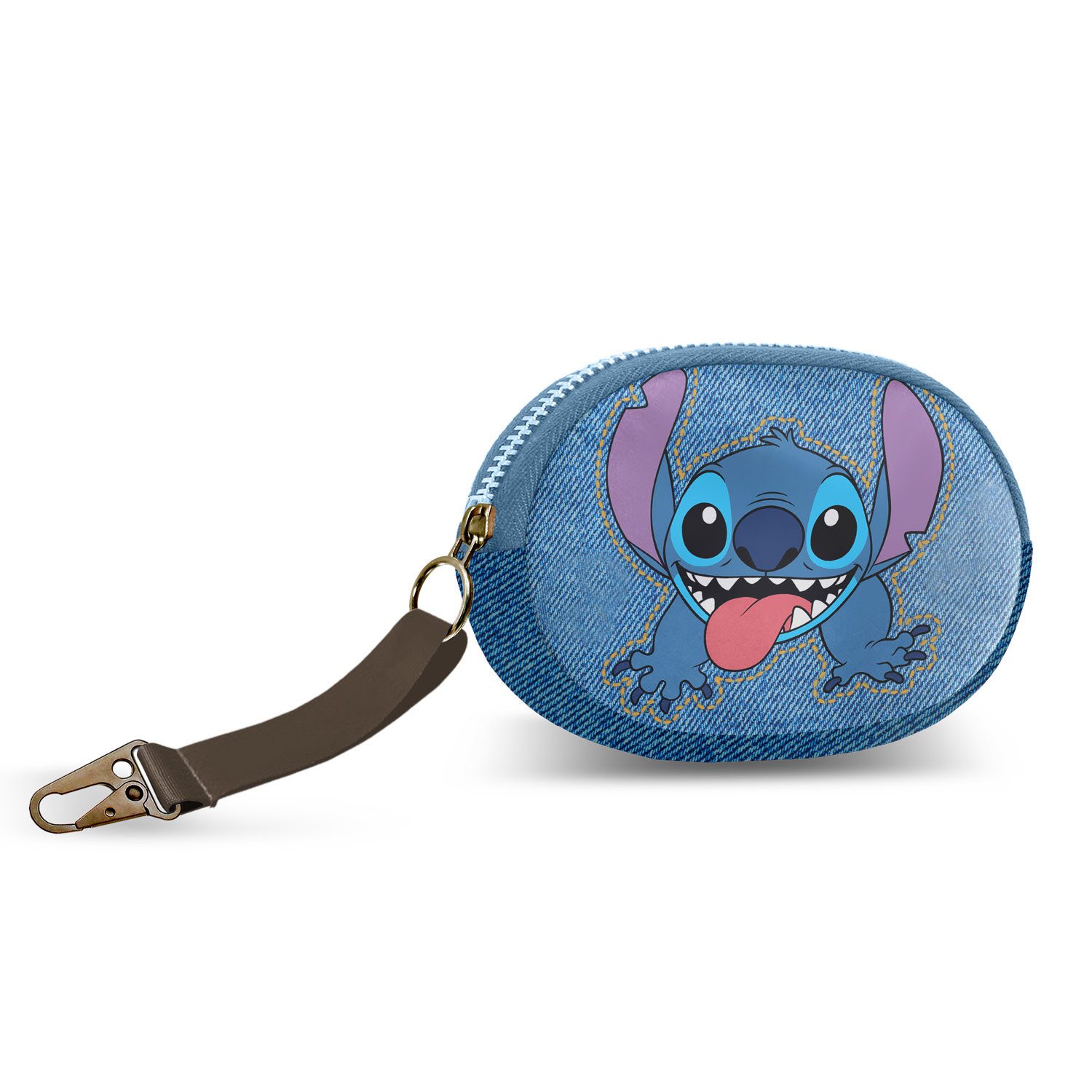 Karactermania Mini Geldbörse Disney Lilo & Stitch Portemonnaie Portmonee kleine Geldbeutel Anhänger
