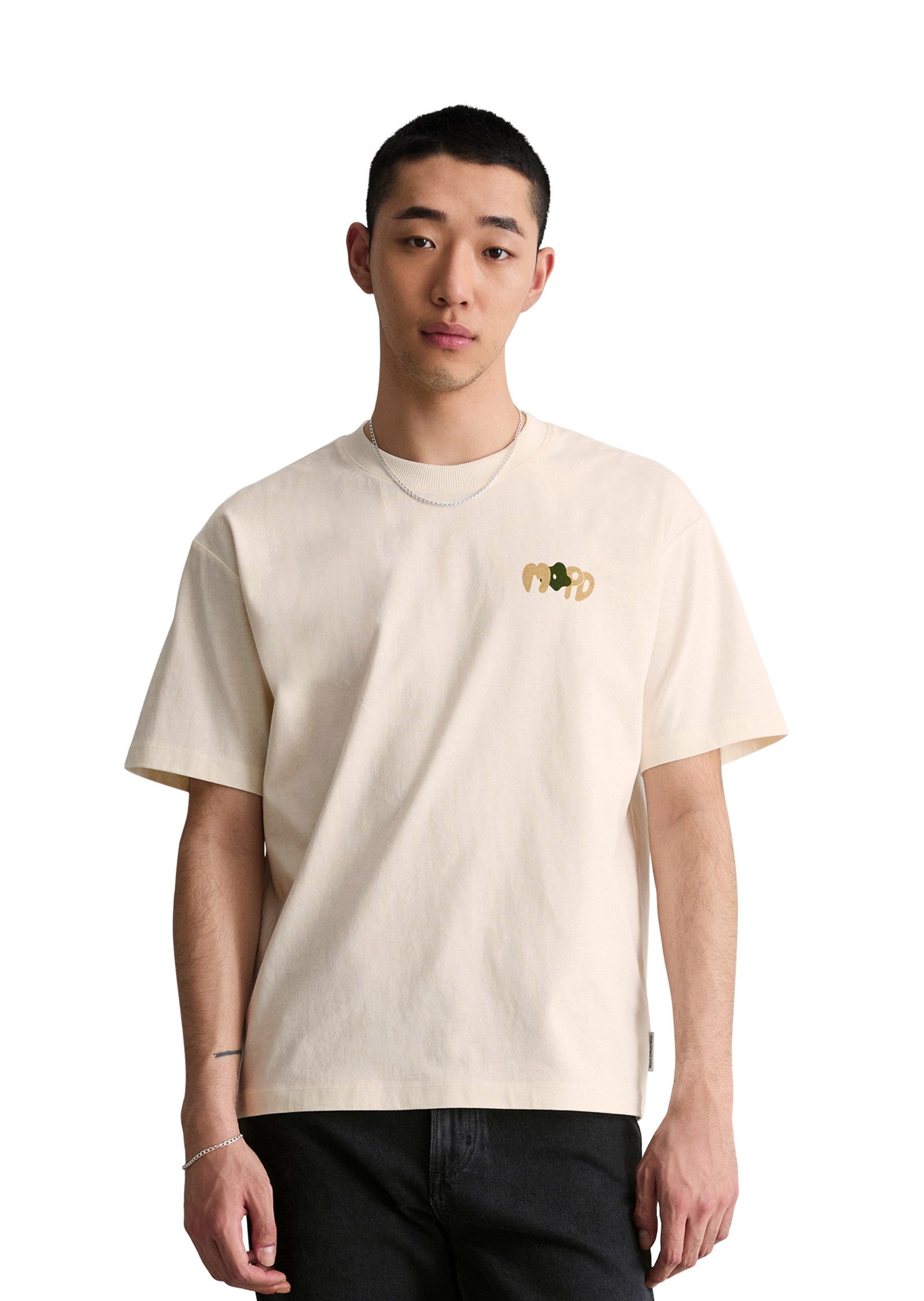 Marc O'Polo DENIM T-Shirt mit großem Rückenprint
