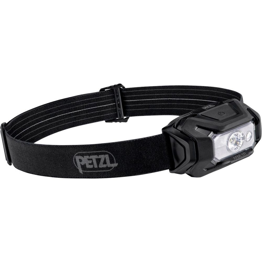 Petzl LED Stirnlampe Petzl ARIA® 1R RGB LED Stirnlampe akkubetrieben, Li-Ionen Akkus oder b