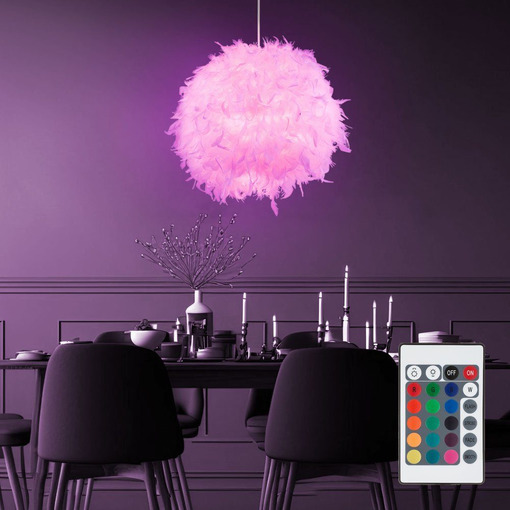 GLOBO LIGHTING Hängeleuchte, Leuchtmittel inklusive, Pendel Decken Feder La günstig online kaufen