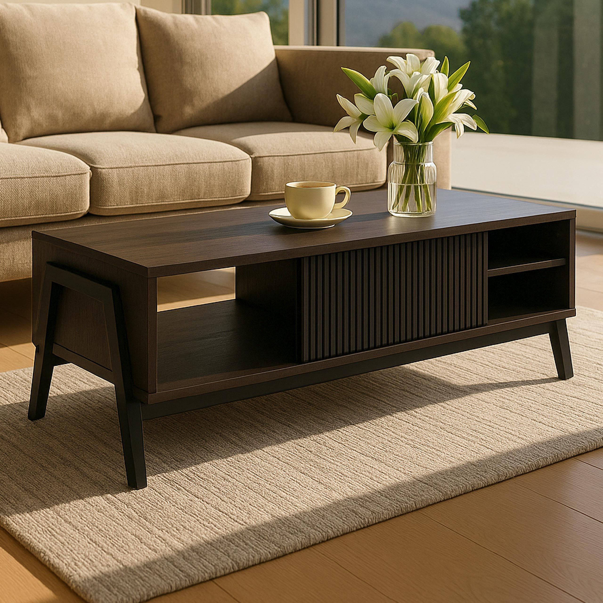 MCW Couchtisch MCW-O40-C, Mit Fußbodenschoner günstig online kaufen