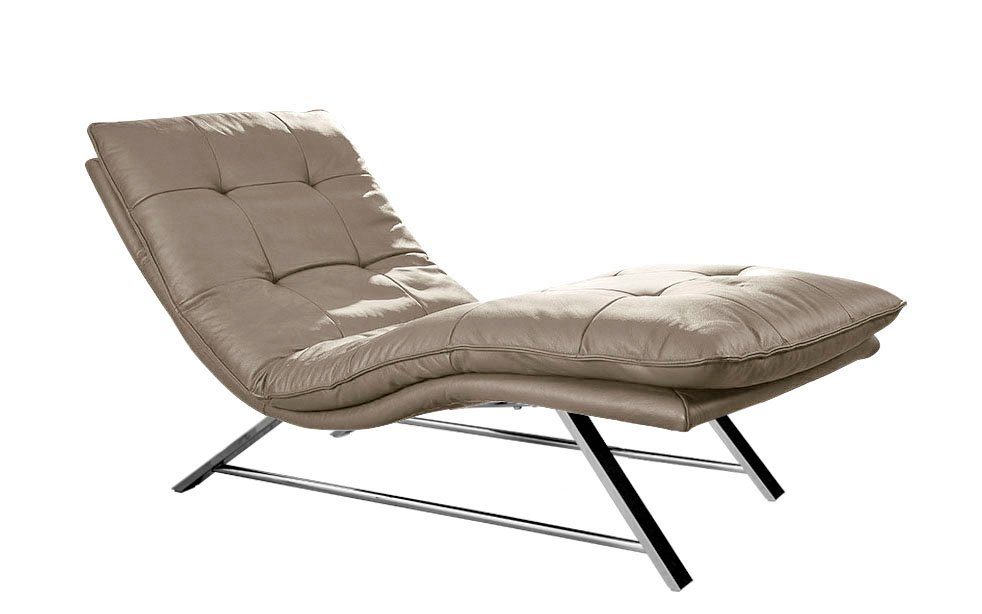 W.SCHILLIG Relaxliege daily dreams, in Waffelkissen-Optik, wahlweise mit Motor, Kufengestell, in 2 Breiten