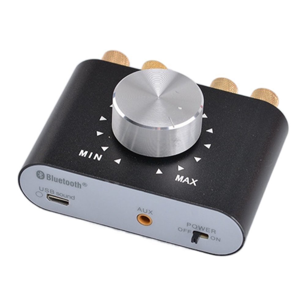 GelldG Mini Bluetooth 5.0 Digital Power Amplifier HiFi Stereo Verstärker Audioverstärker