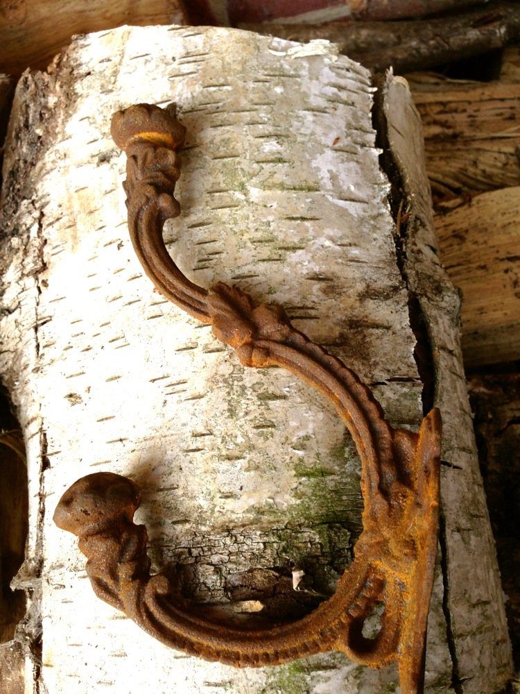 Antikas Garderobenhaken Hut-Haken schön stilisierte Garderobenhaken, Garderobe im