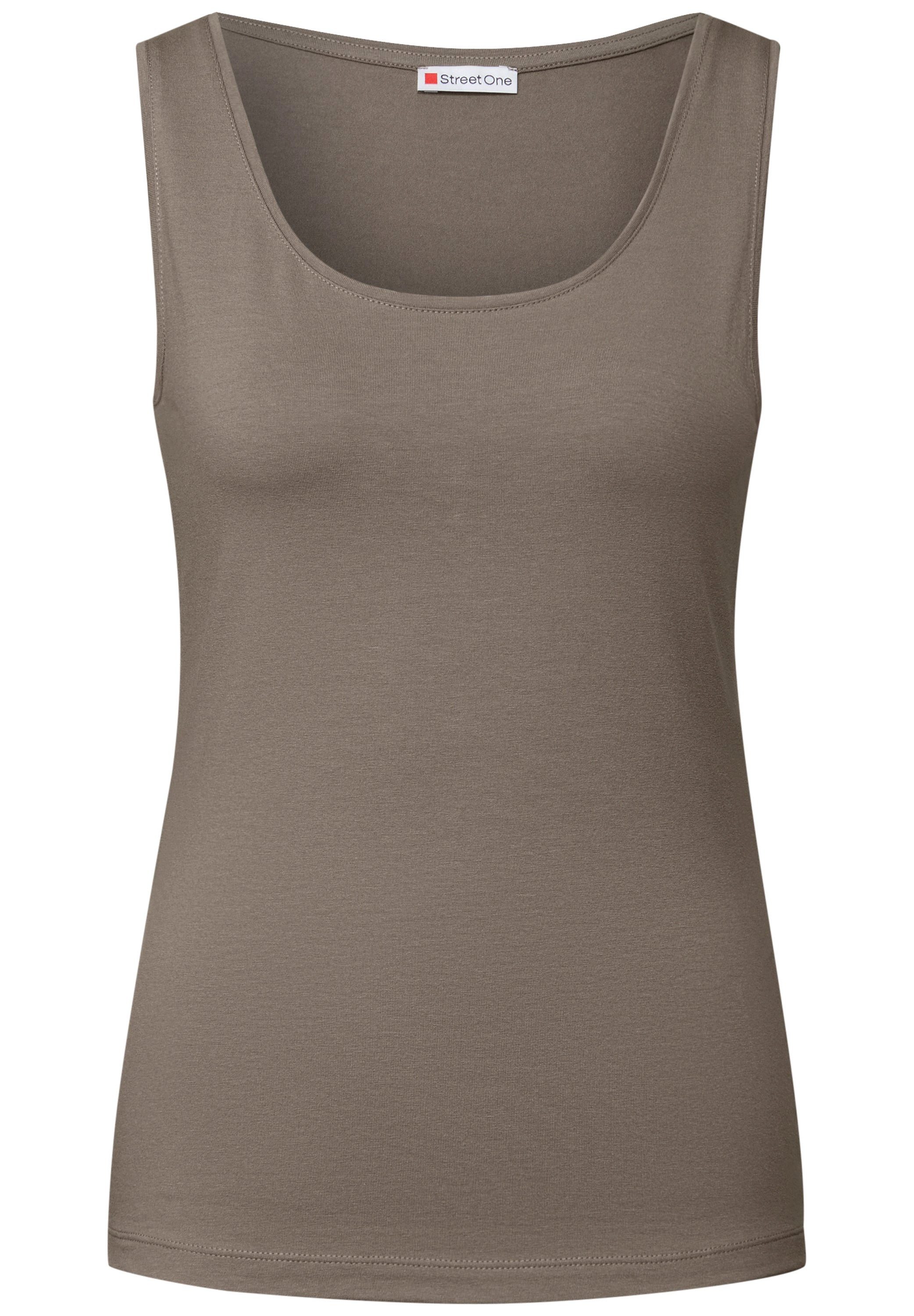 STREET ONE Shirttop Basic Top in günstig online kaufen