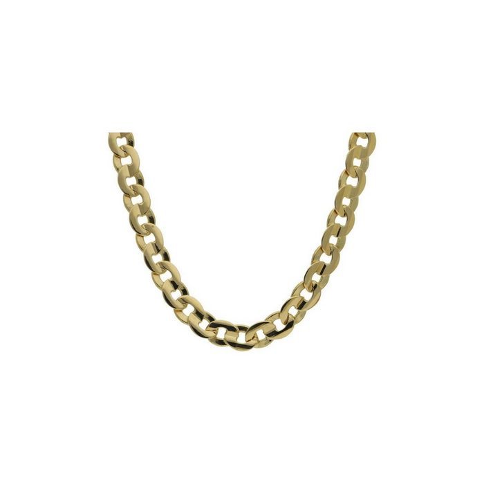 JuwelmaLux Goldkette Halskette Gold Fantasiekette 60 cm (1-tlg) Damen Halskette Gold 750/000 inkl. Schmuckschachtel