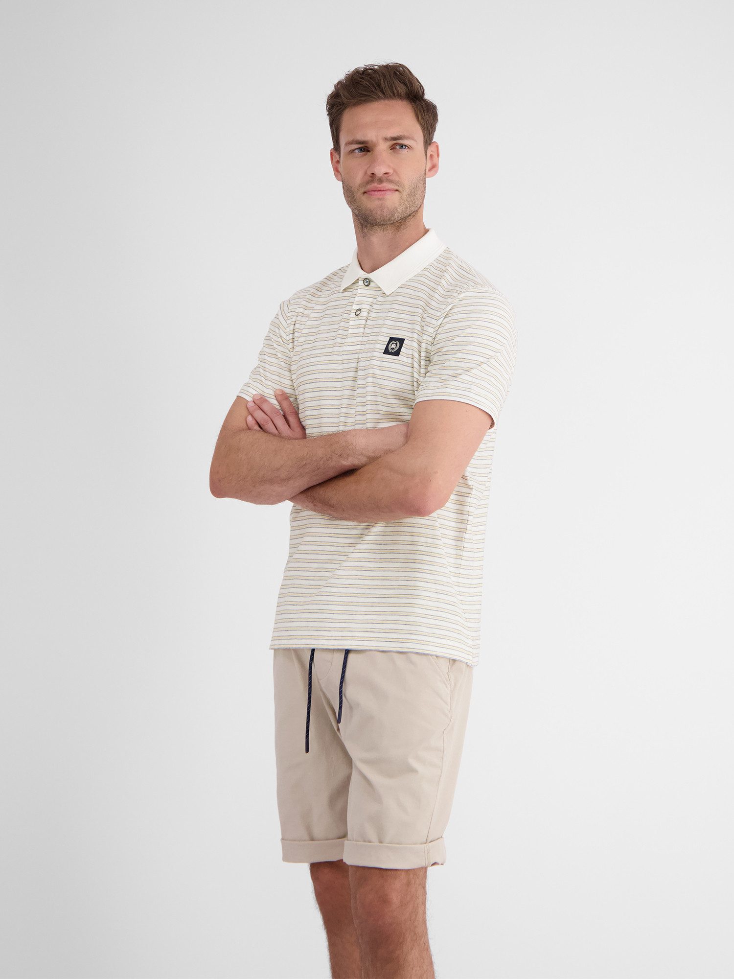 LERROS Poloshirt "LERROS Herren Poloshirt, gestreift" günstig online kaufen