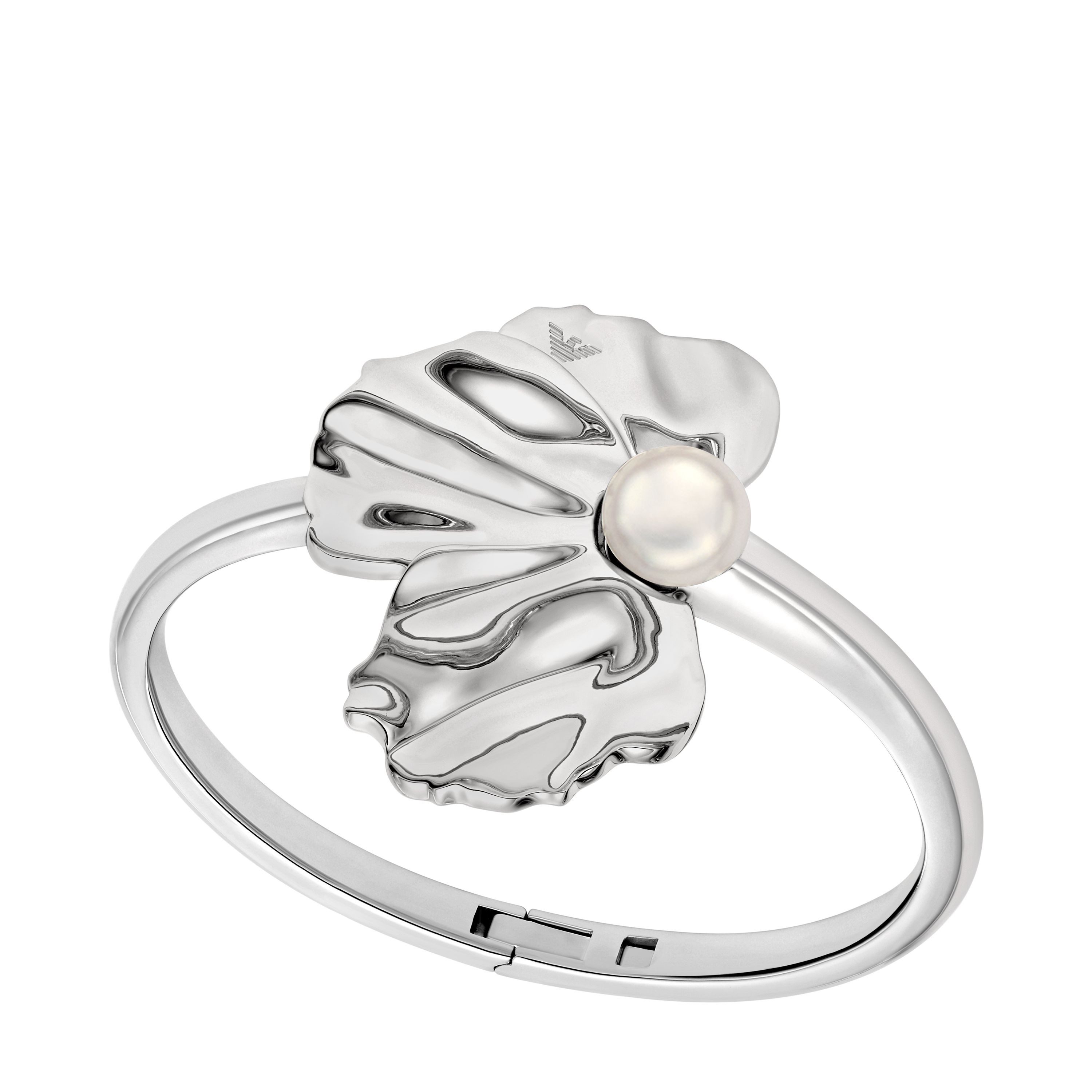 Emporio Armani Armreif Schmuck Geschenk Metall ICONIC TREND, mit Süßwasserzuchtperle