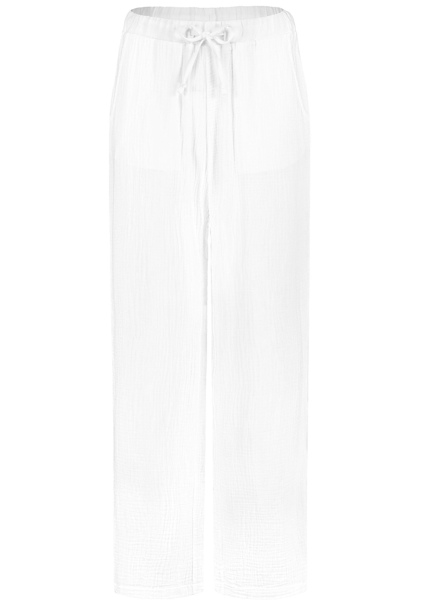 Hose Musselin Lange white SUBLEVEL Stoffhose