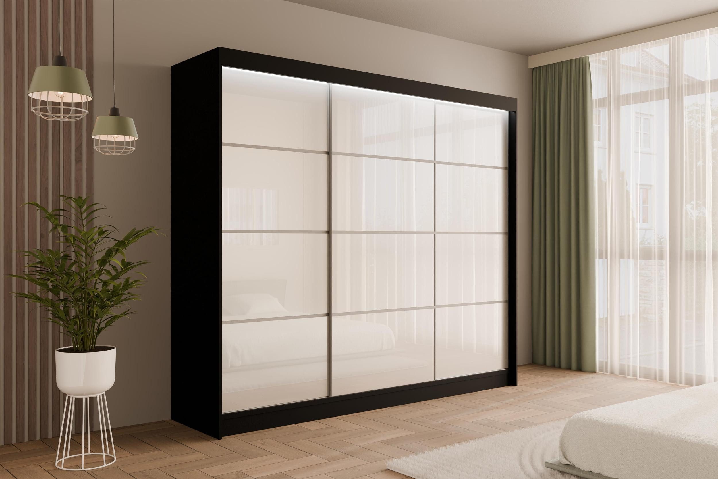 ALTDECOR Schiebetürenschrank PEKA3 (Kleiderschrank Garderobenschrank mit günstig online kaufen