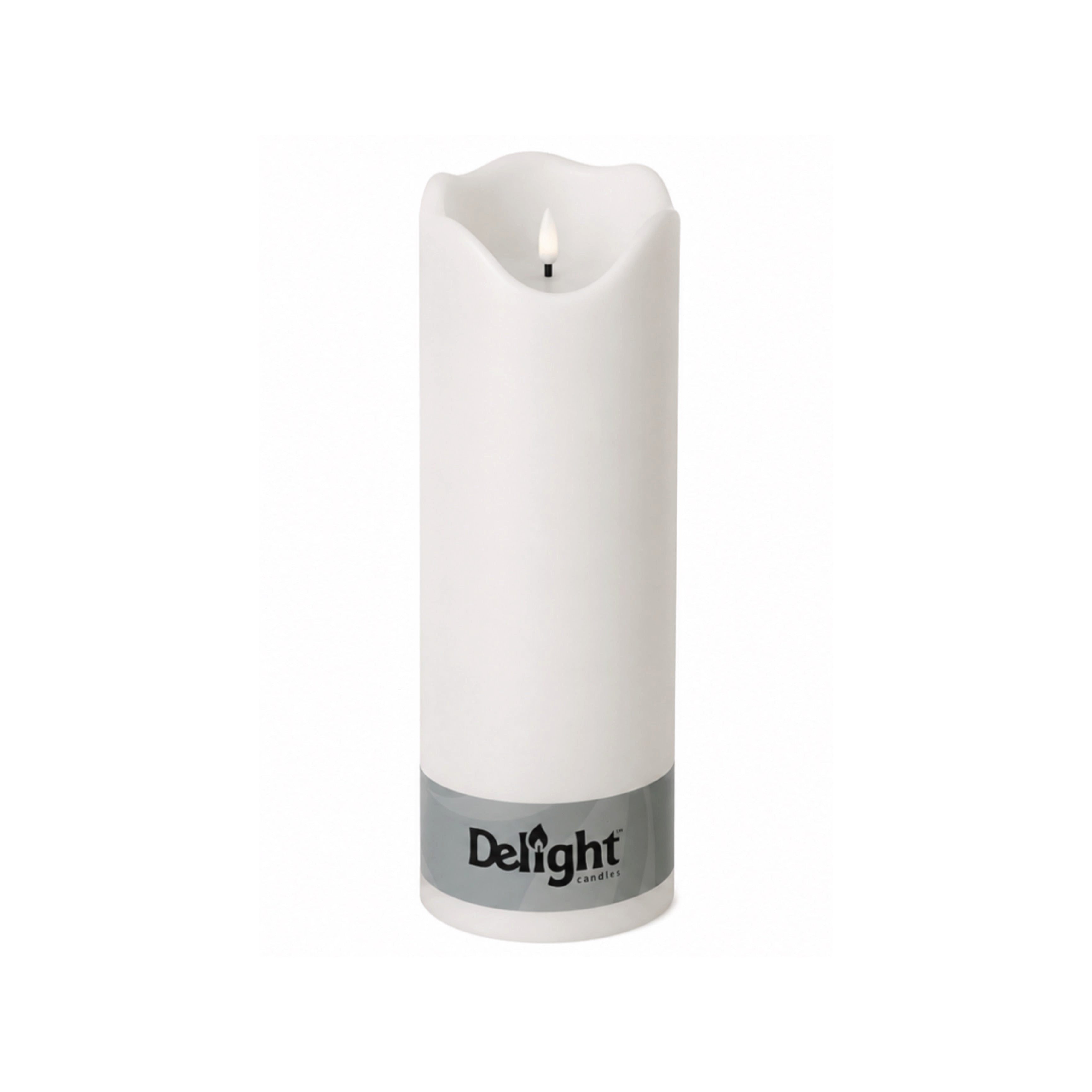 Deluxe Homeart LED-Kerze Outdoor LED Kerze 40 cm mit Timer – Delight Candles von Deluxe Homeart