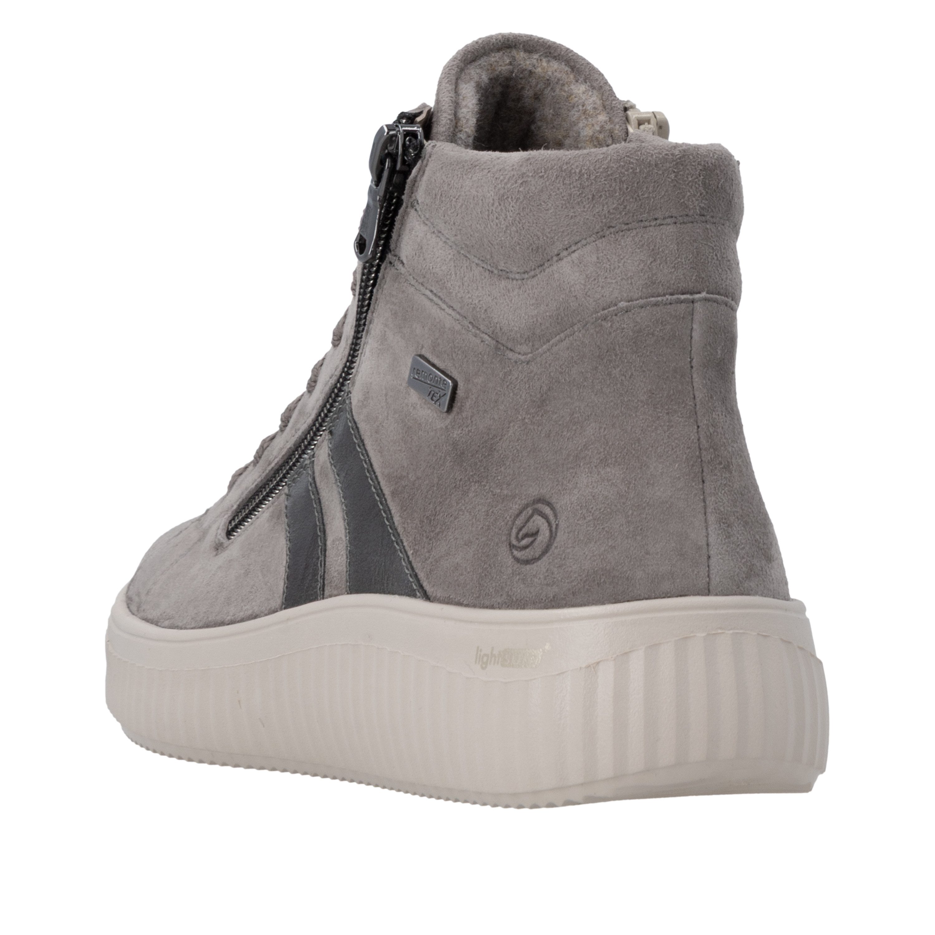 Remonte Winterboots Sneakerboots, Stiefelette mit Reißverschlüssen, TEX-Membran