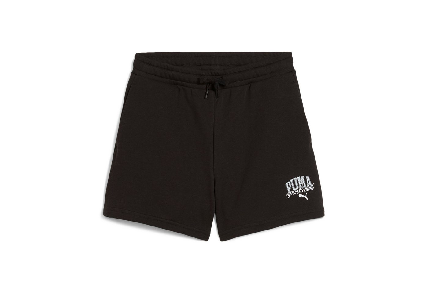 PUMA Trainingsshorts CLASS HIGH WAIST SHORTS TR G hochgeschnittenes Design, für sportliche Aktivitäten, mit Gummiprint