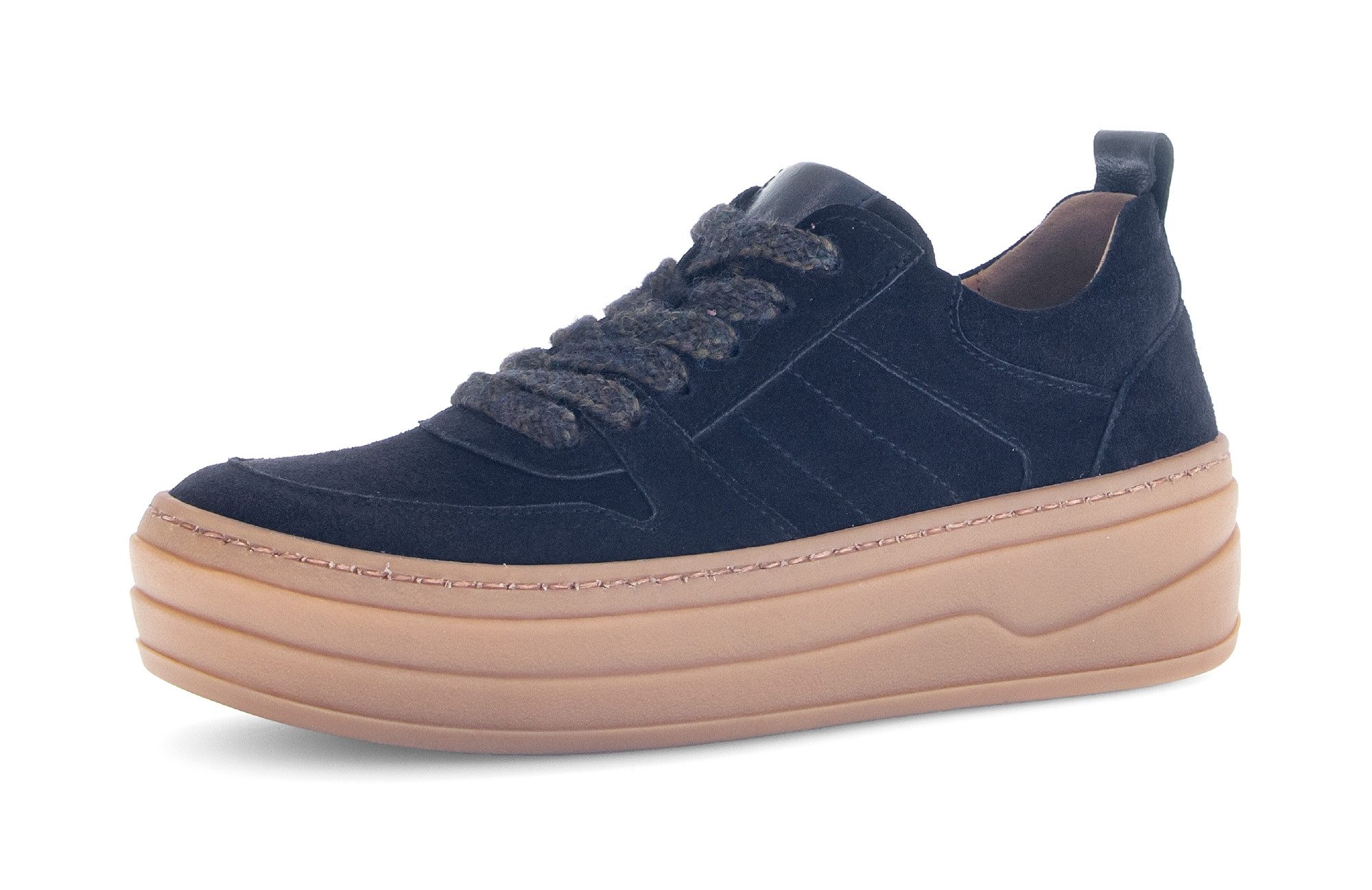 Gabor Plateausneaker, Freizeitschuh, Halbschuh, Schnürschuh mit Best Fitting-Ausstattung