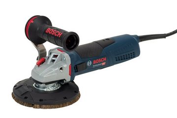 Bosch / Trongaard Winkelschleifer / Betonschleifer-/ Sanierungsfräse-Set / 1.700W / 125mm, max. 11500 U/min, (Komplett-Set)