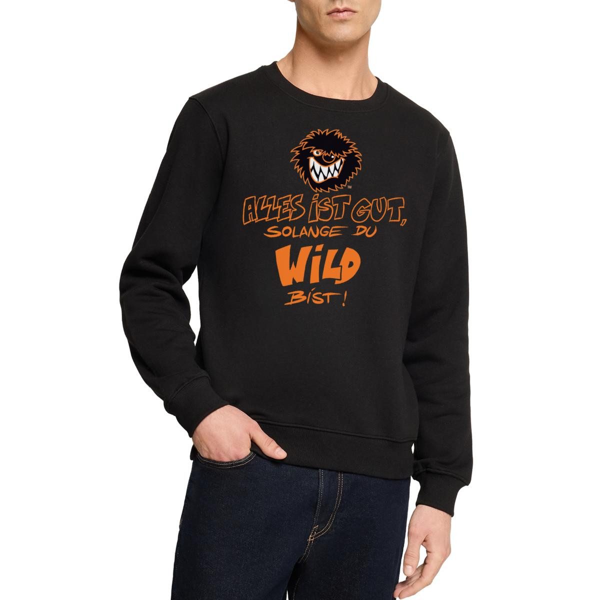 Sweatshirt Die Wilden Kerle Spruch Motto mit Logo Herren Premium Pullover