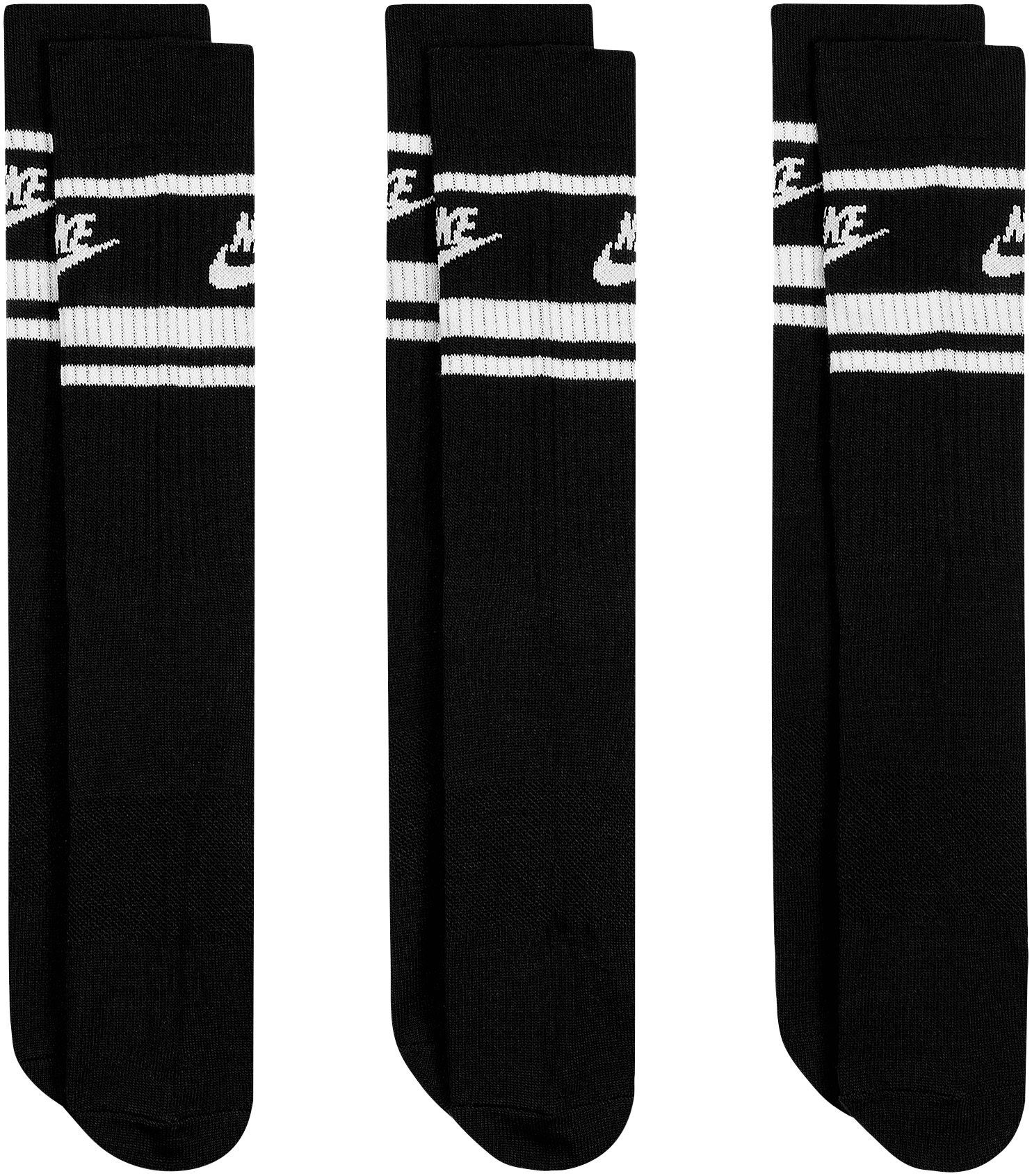 Socks Essential Sportsocken Nike 3-Paar) Everyday (Packung, (Pairs) Sportswear BLACK/WHITE Crew