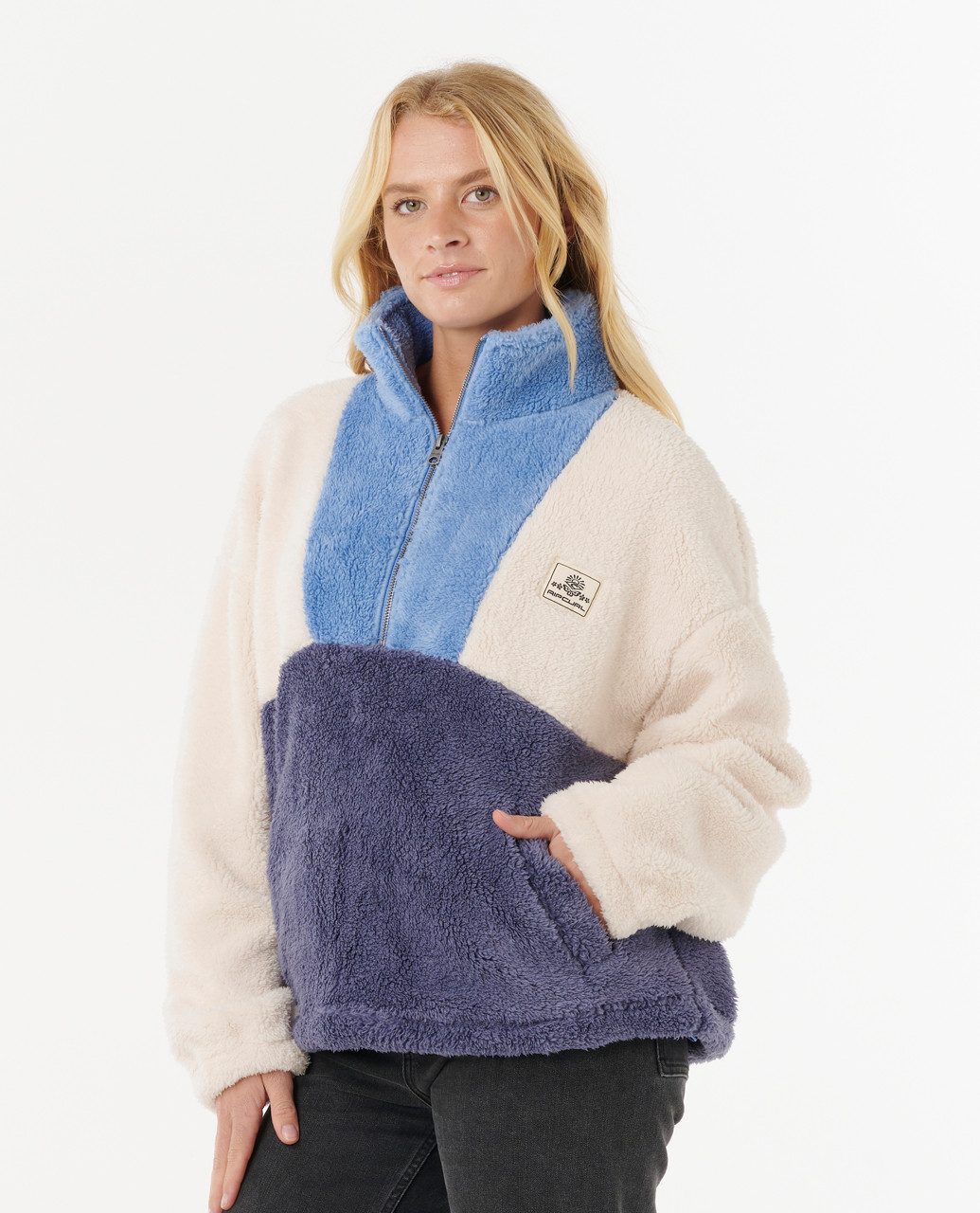 Rip Curl Fleecepullover Block Party Fleecejacke günstig online kaufen