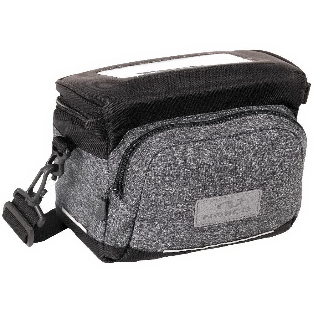 Lenkertasche Norco Lenkertasche Ashby" ASHBY KLICKFIX schwarz grau ca. 0,475 kg