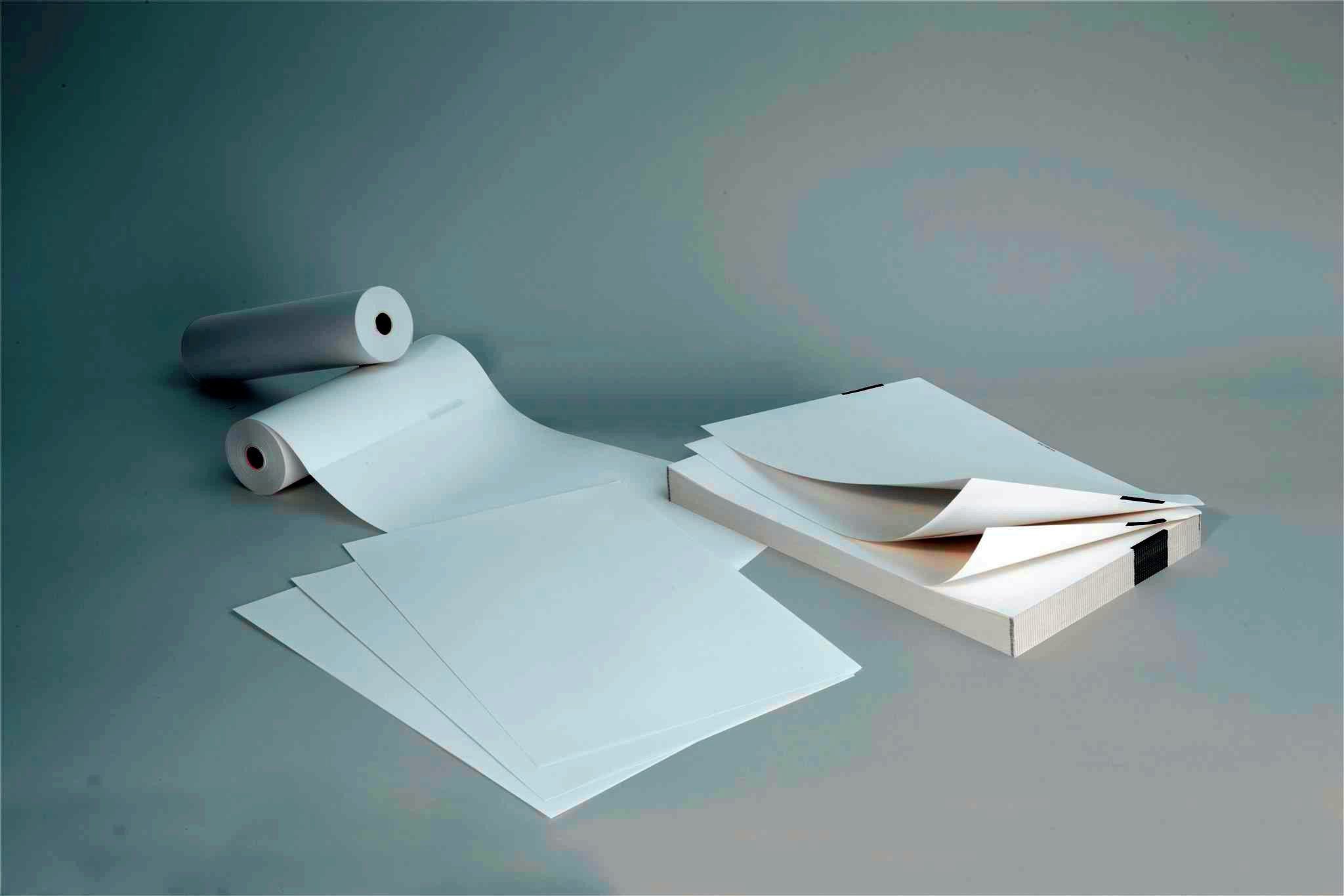 Designpapier Einzelblatt 76g Thermopapier blanko 250Bl Sigel Premium Sigel A4