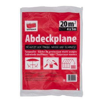 TSB Werk Abdeckfolie Malerfolie Abdeckplane 4x5m Schutzplane, Abdeckfolie, Malerplane, Lackierer, Folie