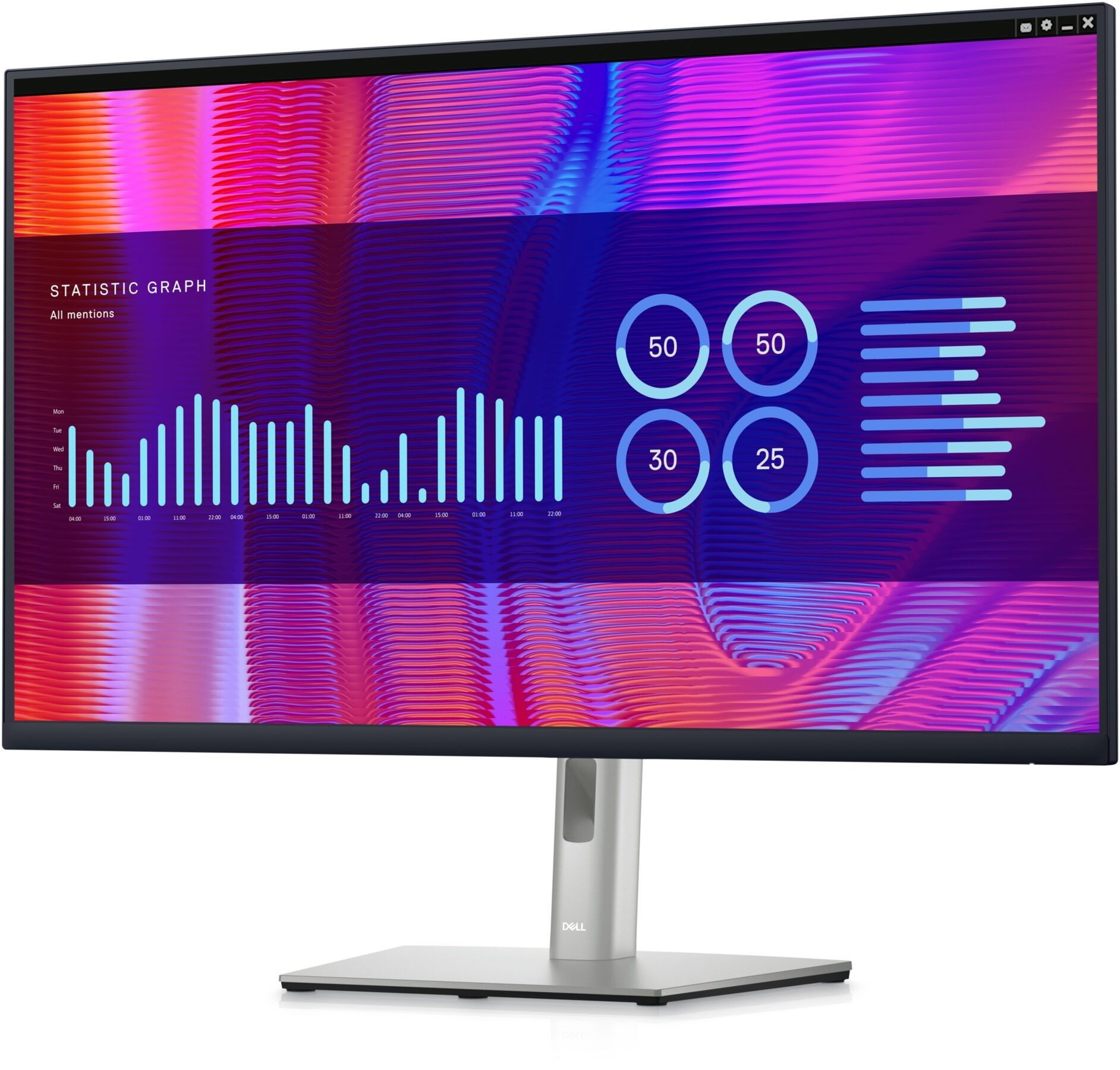 Dell P3223DE LED-Monitor (80,1 cm/32 ", 2560 x 1440 px)