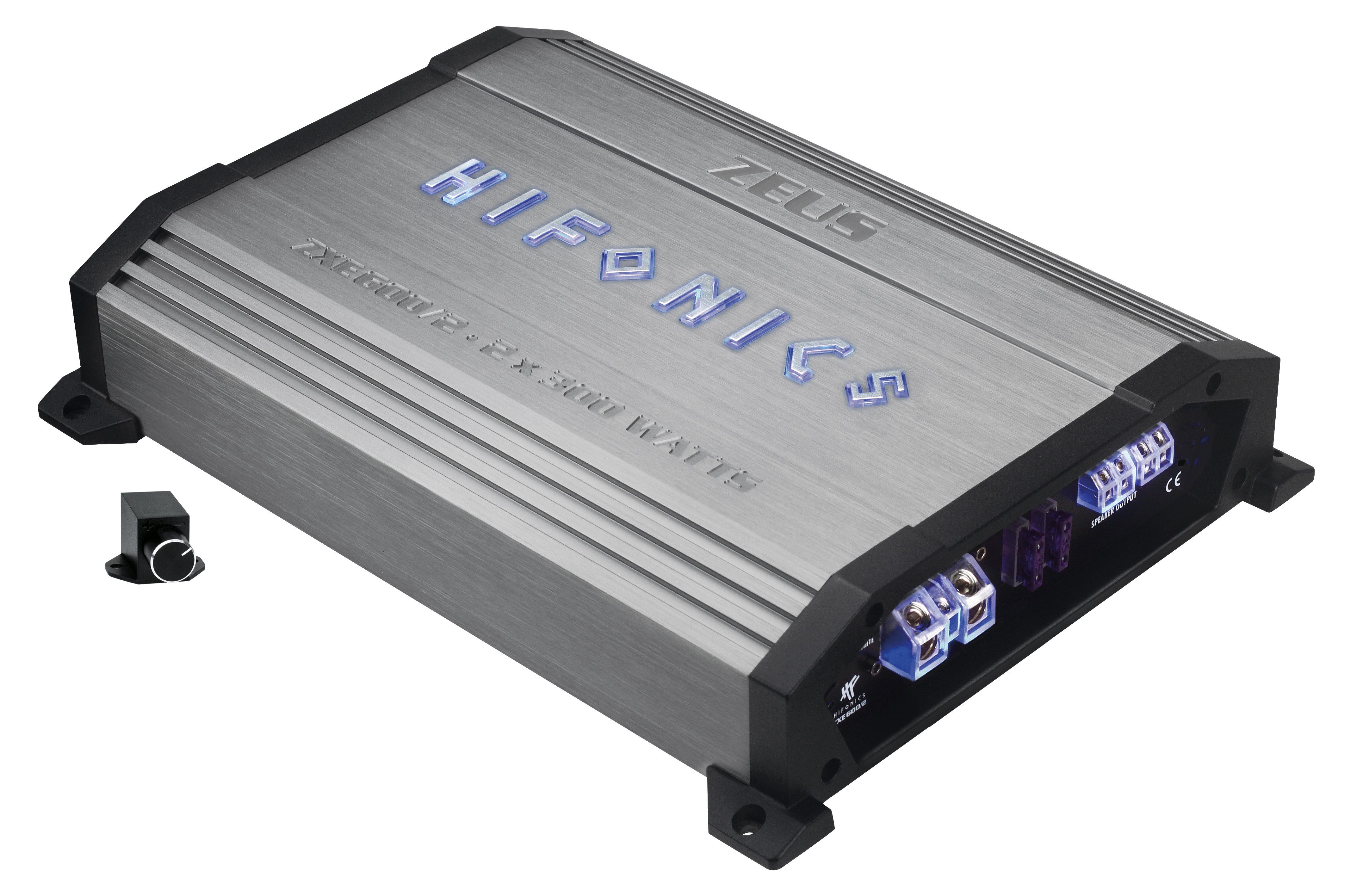 Hifonics ZEUS ZXE600/2 Class A/B Analog 2-Kanal Verstärker Endverstärker (Anzahl Kanäle: 2)