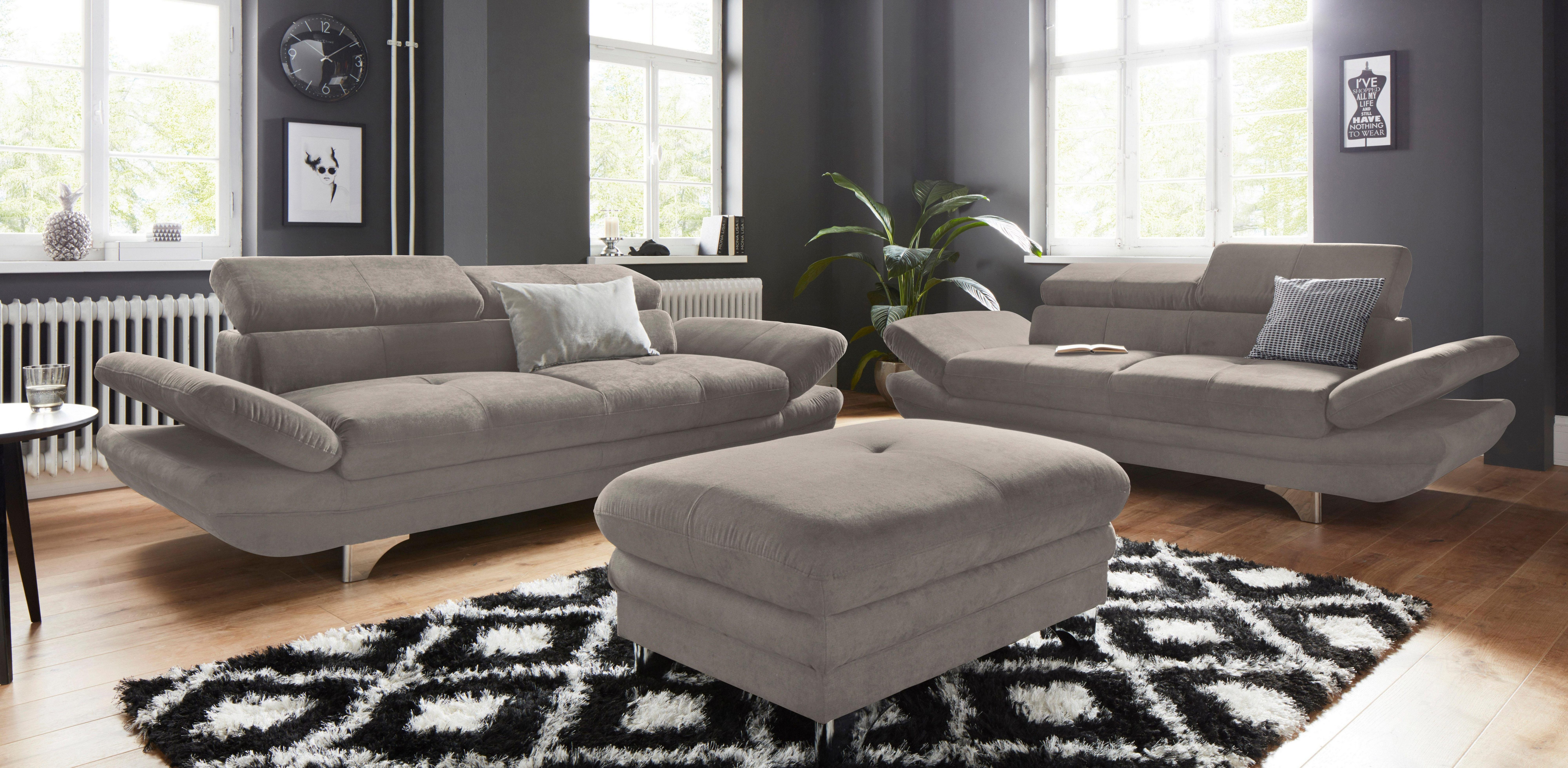 COTTA 2-Sitzer Enterprise, Big-Sofa, mit Armteilverstellung günstig online kaufen