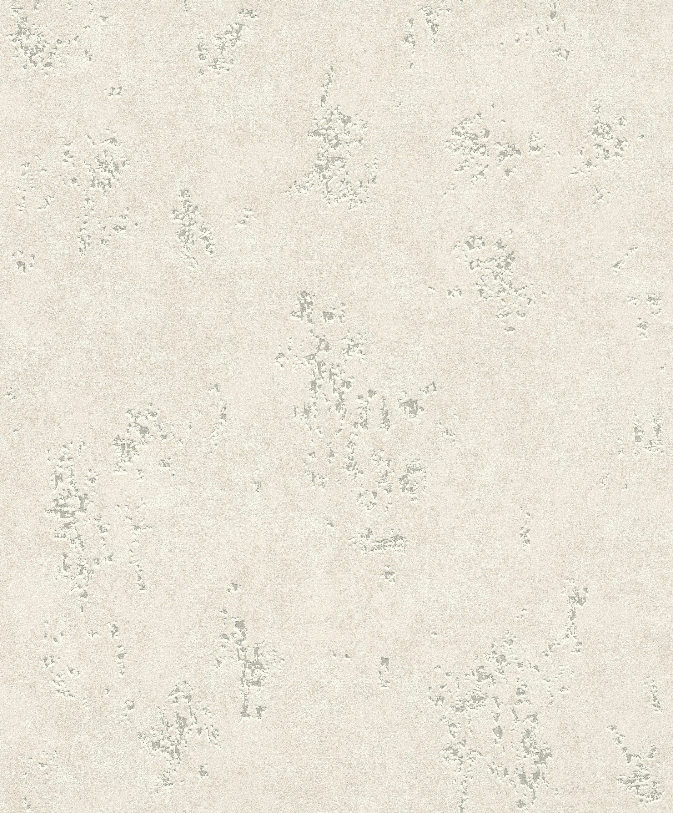 Rasch Vliestapete Vintage Strukturtapete - Vliestapete Beige, strukturiert, Vintage-Optik, (1 Rolle, 1 St., 10,05 m x 0,53 m), Lichtbeständige Farben - Feucht abwischbar - Restlost abziehbar