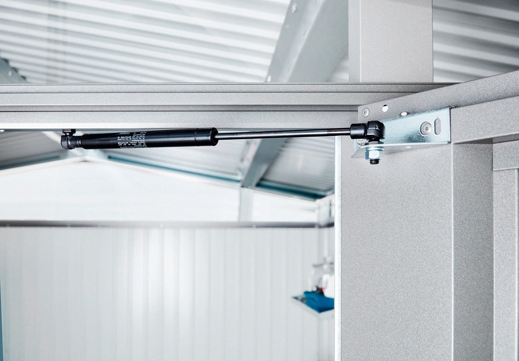 Biohort Druckfeder Nachrüstset für Gerätehaus Europa/Geräteschrank, 2er Set