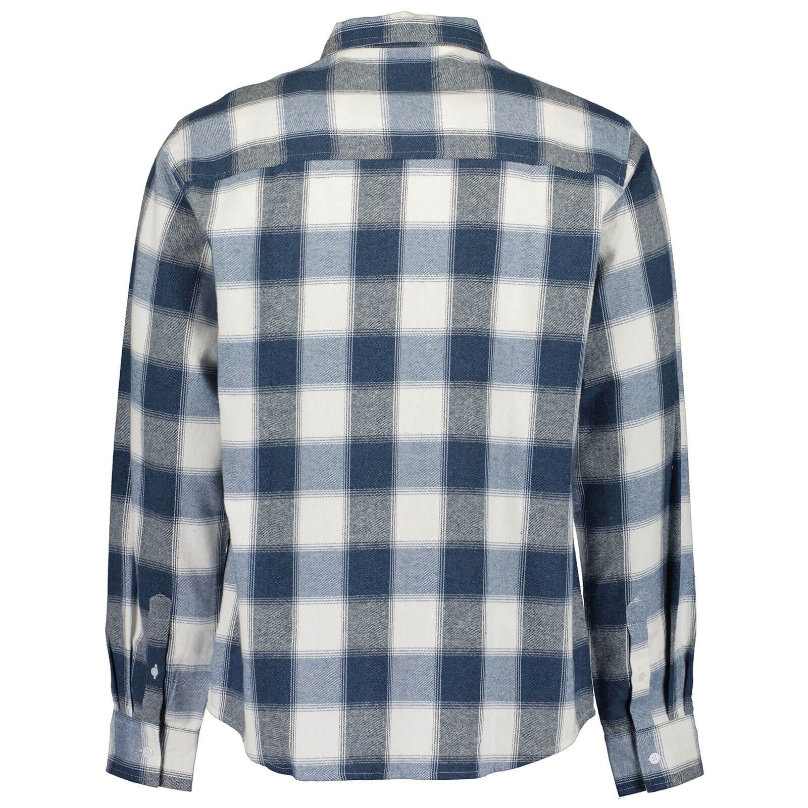 Blue Seven Langarmhemd 390525 Herren Flanell-Hemd mit Karo-Muster - Kariertes Hemd mit Brusttasche