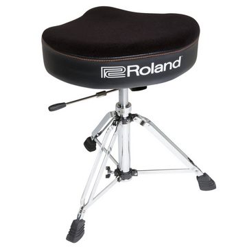 Roland Schlagzeughocker Roland RDT-SH hydraulischer Drum-Hocker mit Sticks (Spar-Set, Spar-Set)