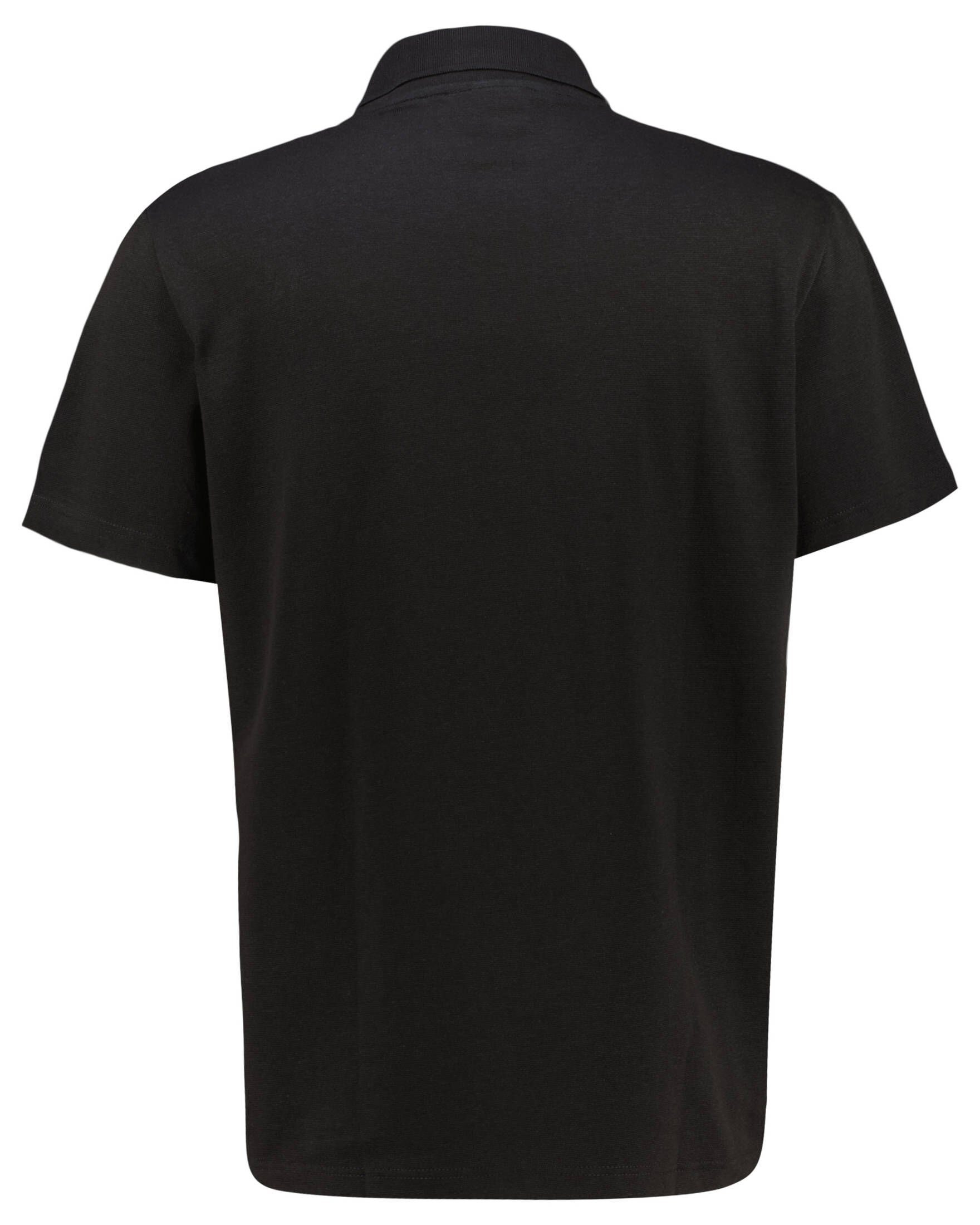 (15) schwarz Kurzarm Lacoste Fit Poloshirt (1-tlg) Regular Poloshirt Herren