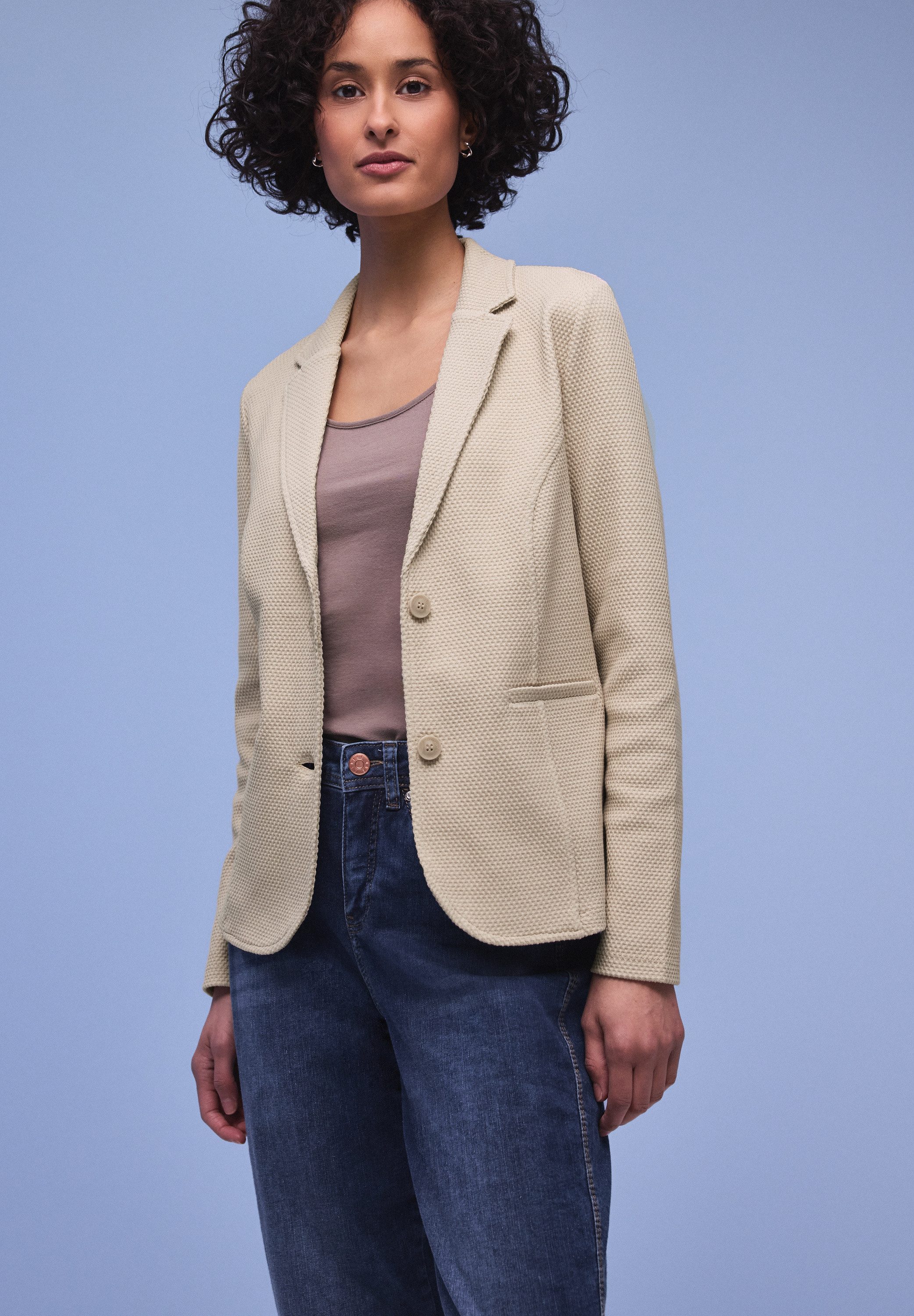 STREET ONE Kurzblazer mit Struktur