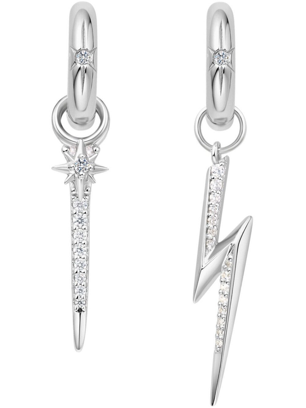 Ania Haie Ohrhänger-Set Ania Haie EST048-08 Set Creolen Celestial + 3 Anhänger