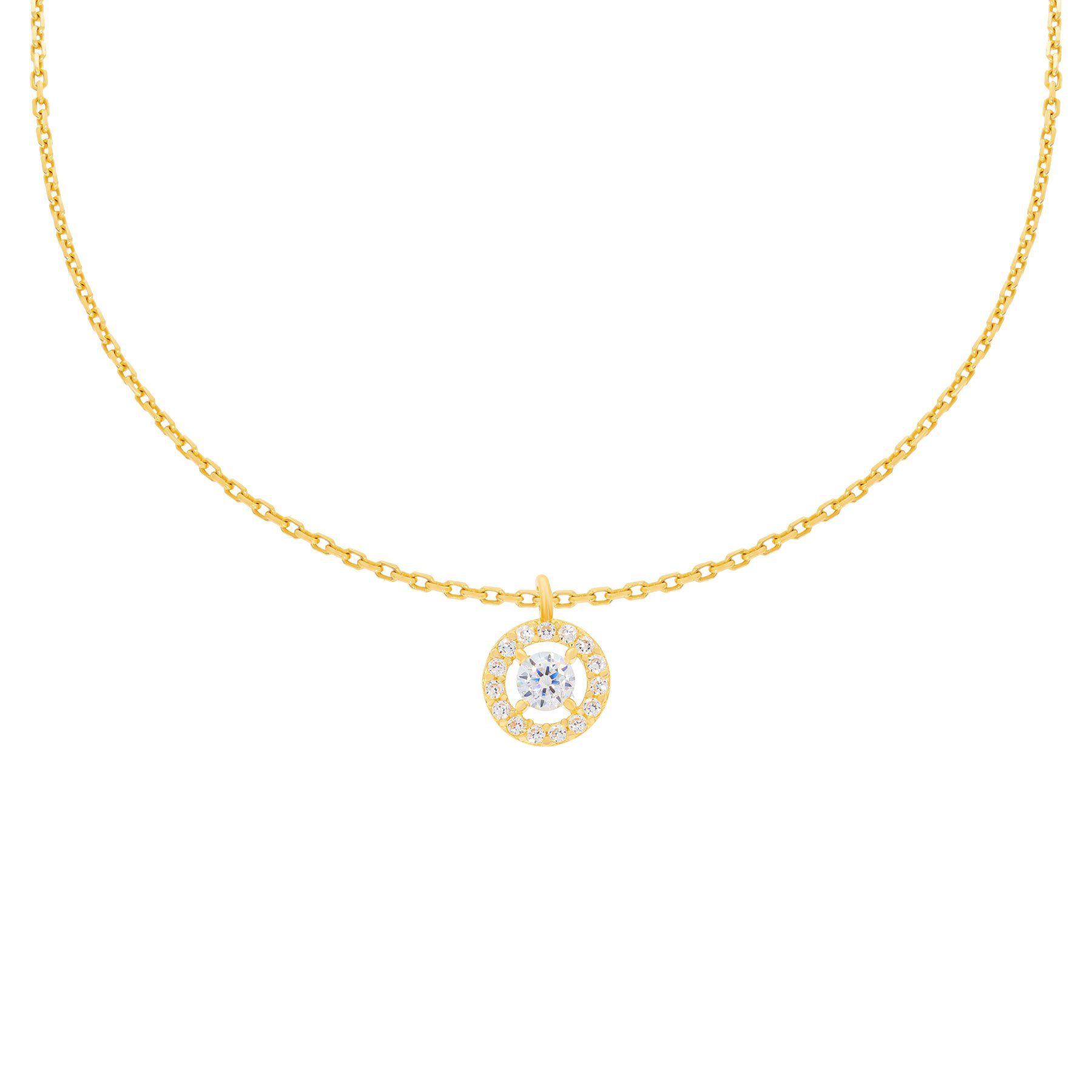 Stella-Jewellery Collier 585er Gelbgold Kette mit günstig online kaufen
