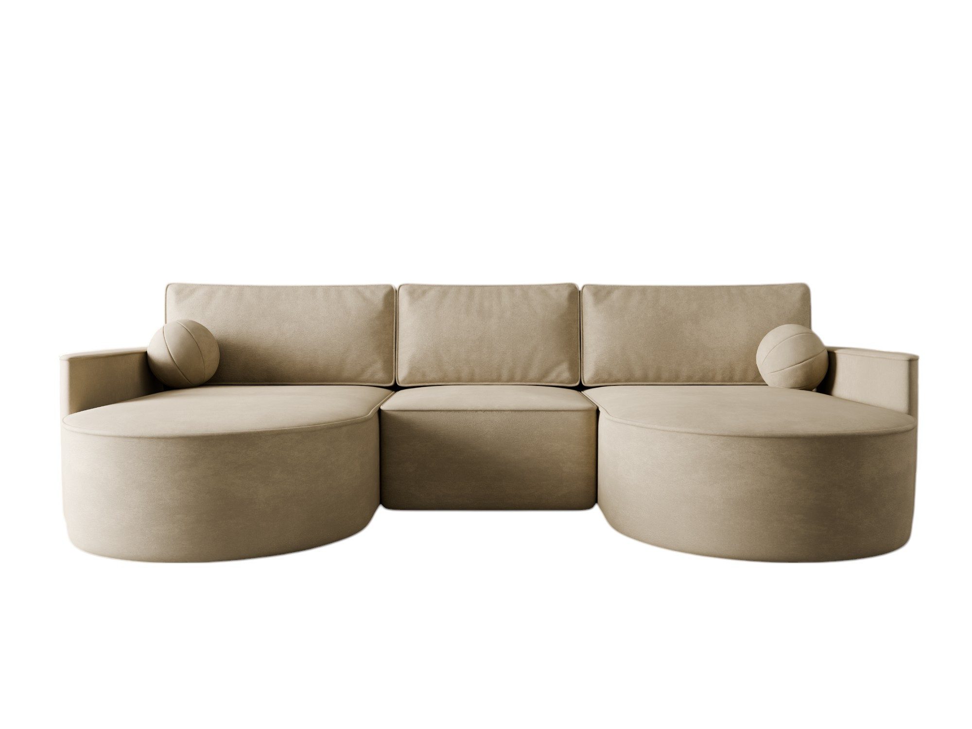 Compleo Ecksofa U Form MORENO, Couch günstig online kaufen