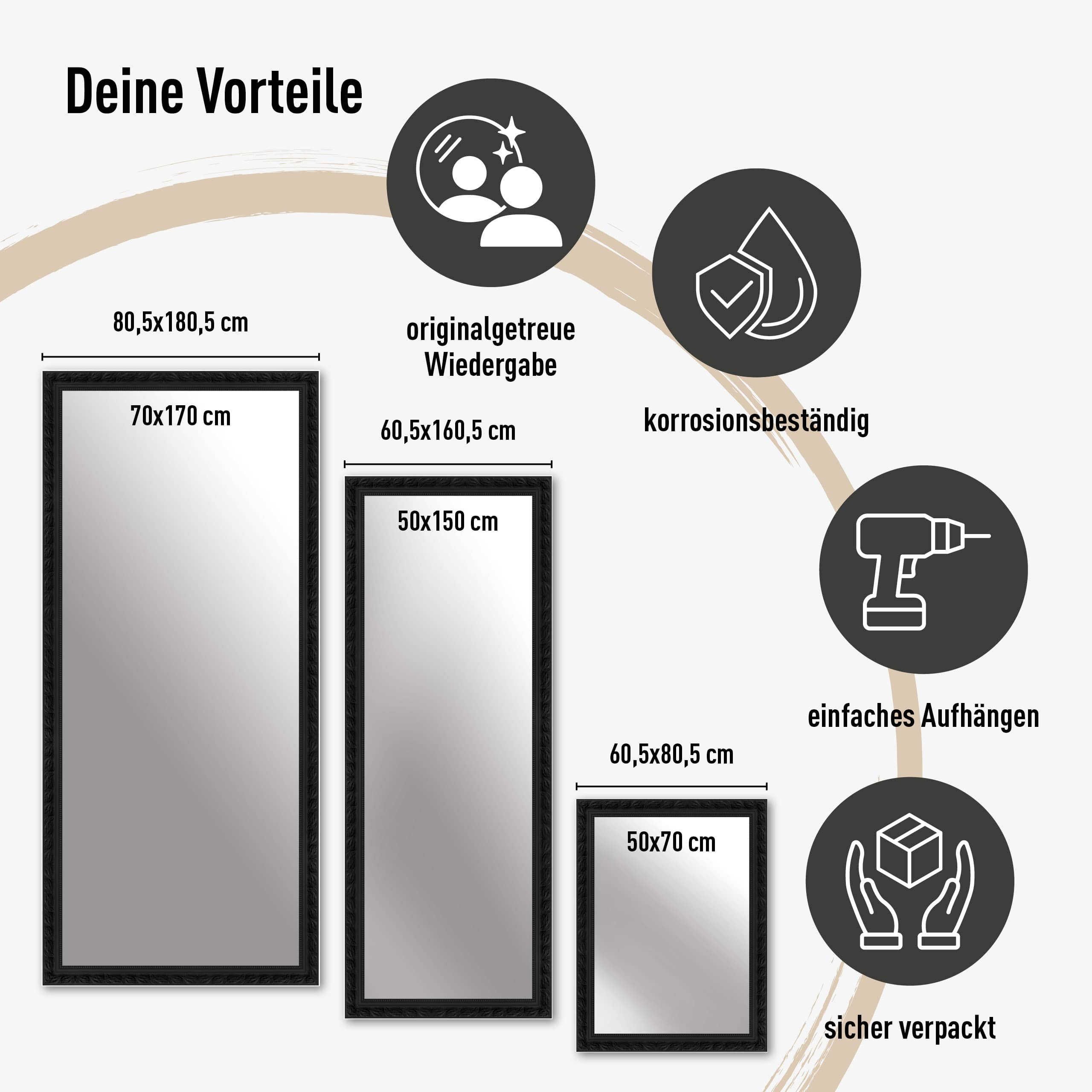 nielsen HOME Wandspiegel Francesca Wandspiegel günstig online kaufen